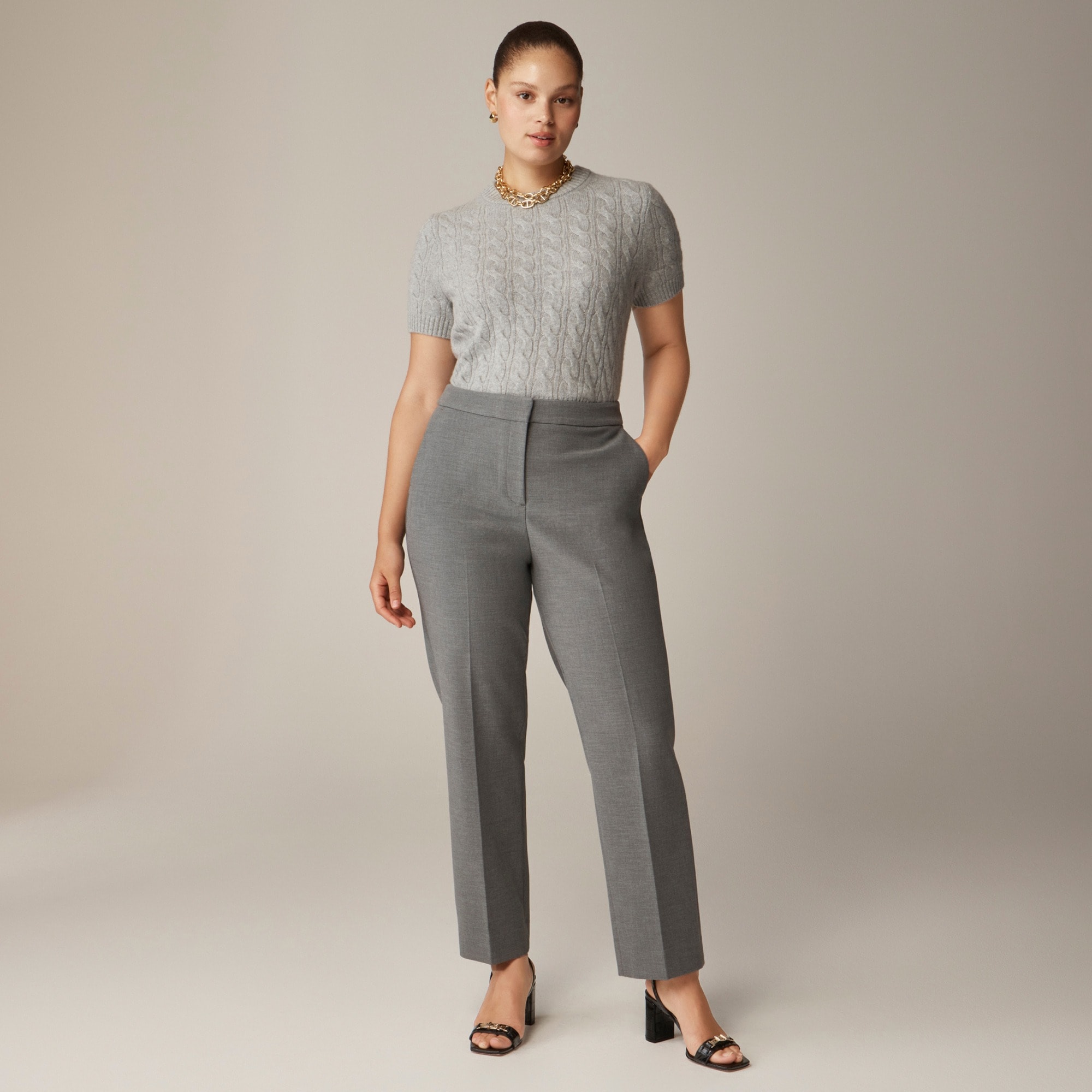 Kate straight-leg pant in four-season stretch