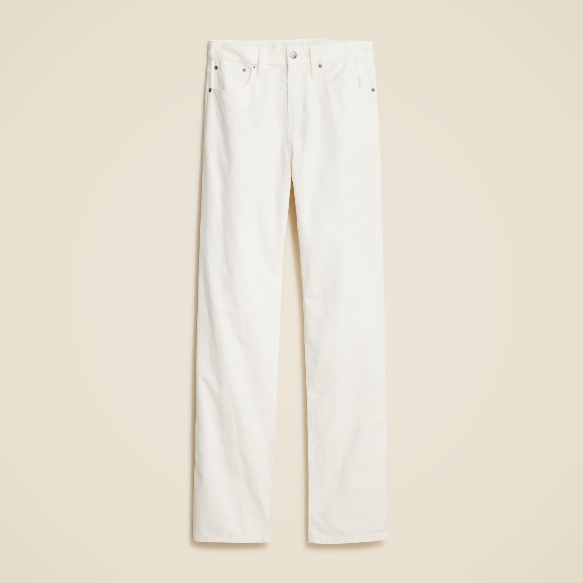 Loose straight corduroy pant