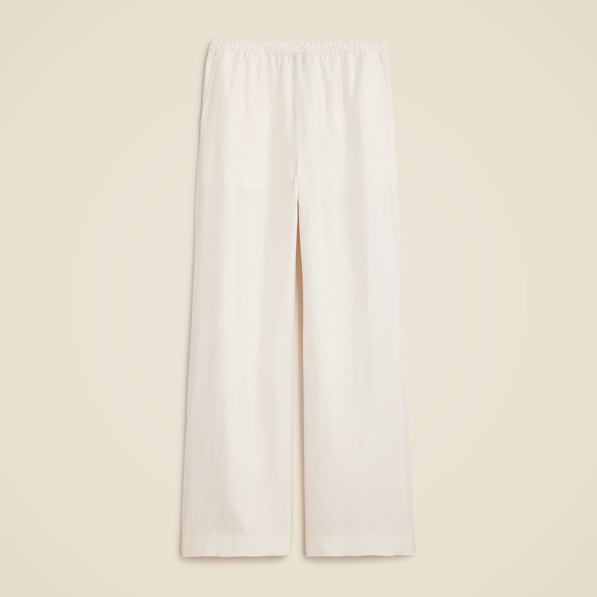 Petite Stratus pant in textured satin