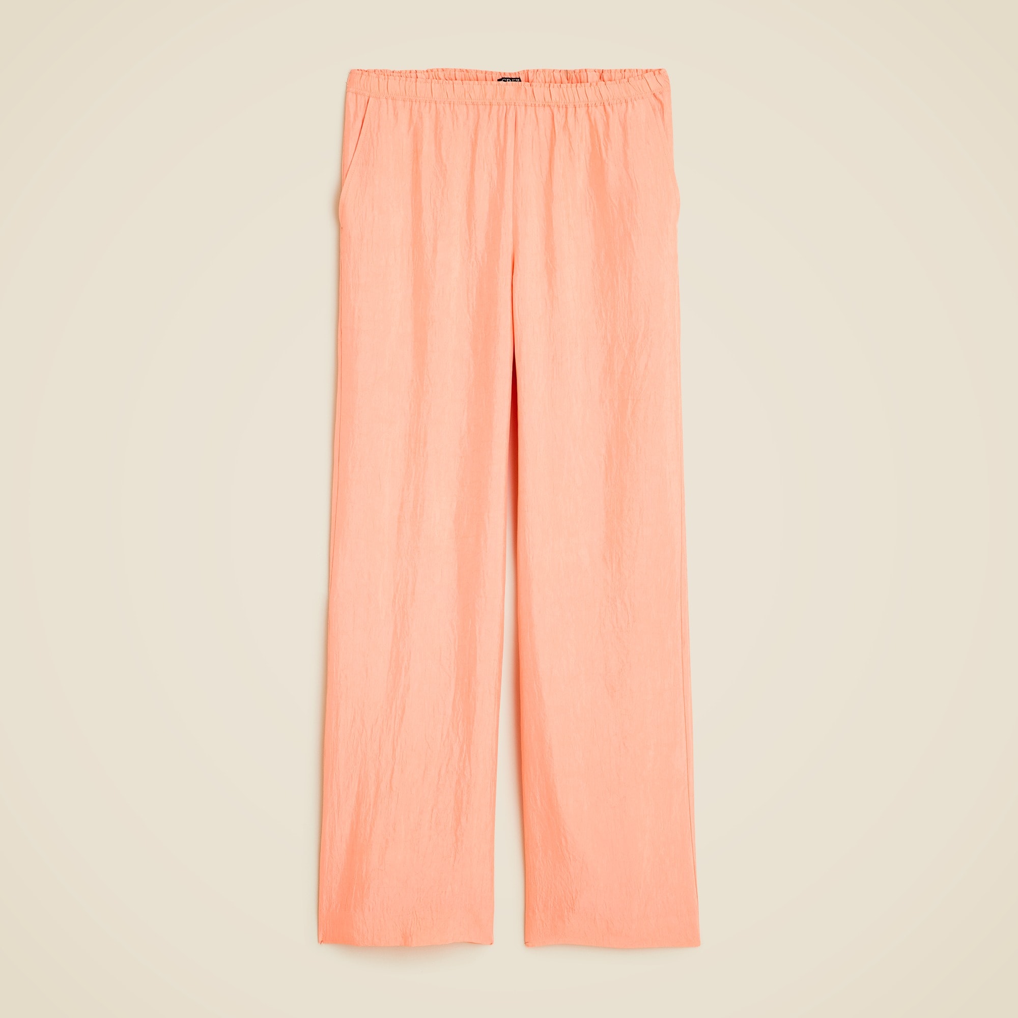 Stratus pant in textured satin