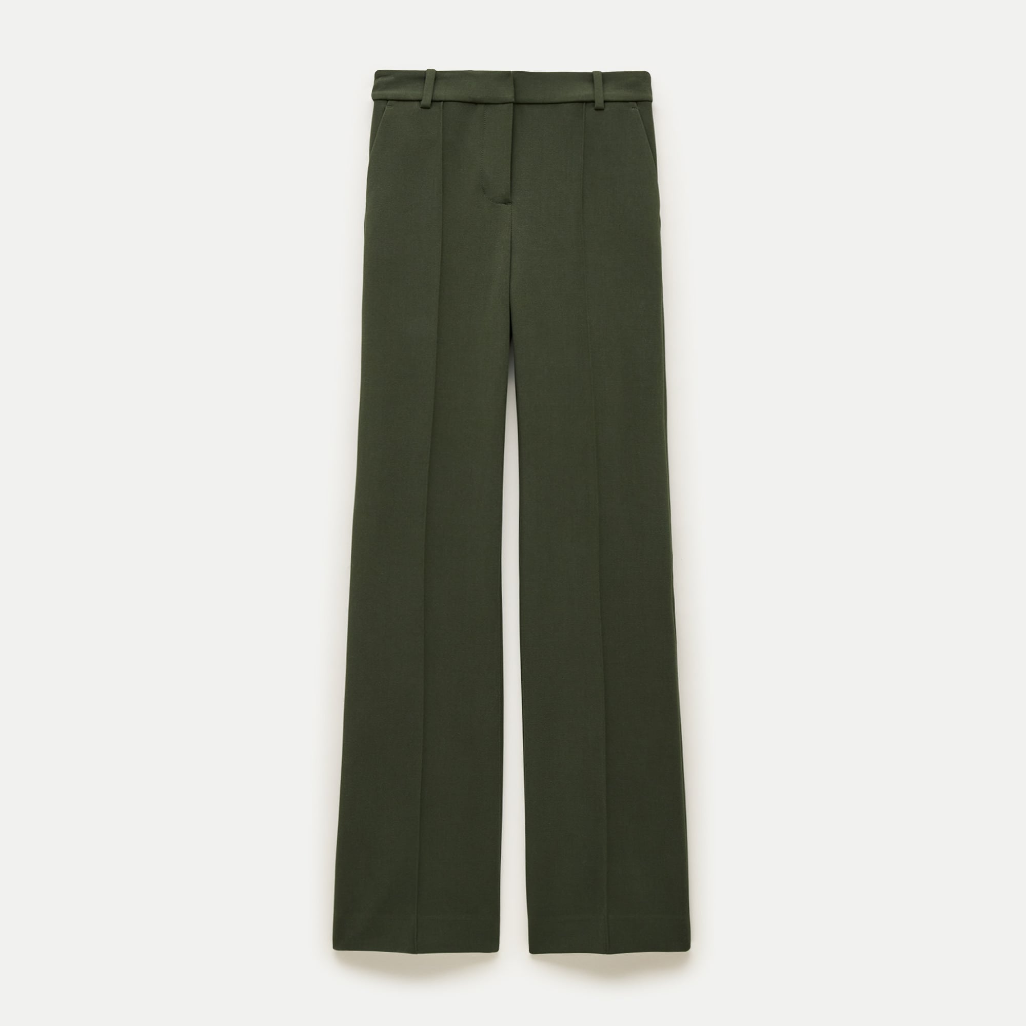 Kate Straight-leg Pant In Gingham Italian Wool Blend For Women | J