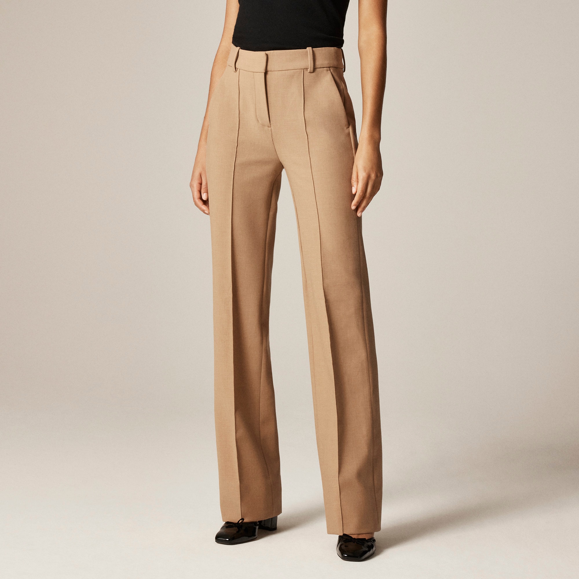 brown flare dress pants Women's 29
