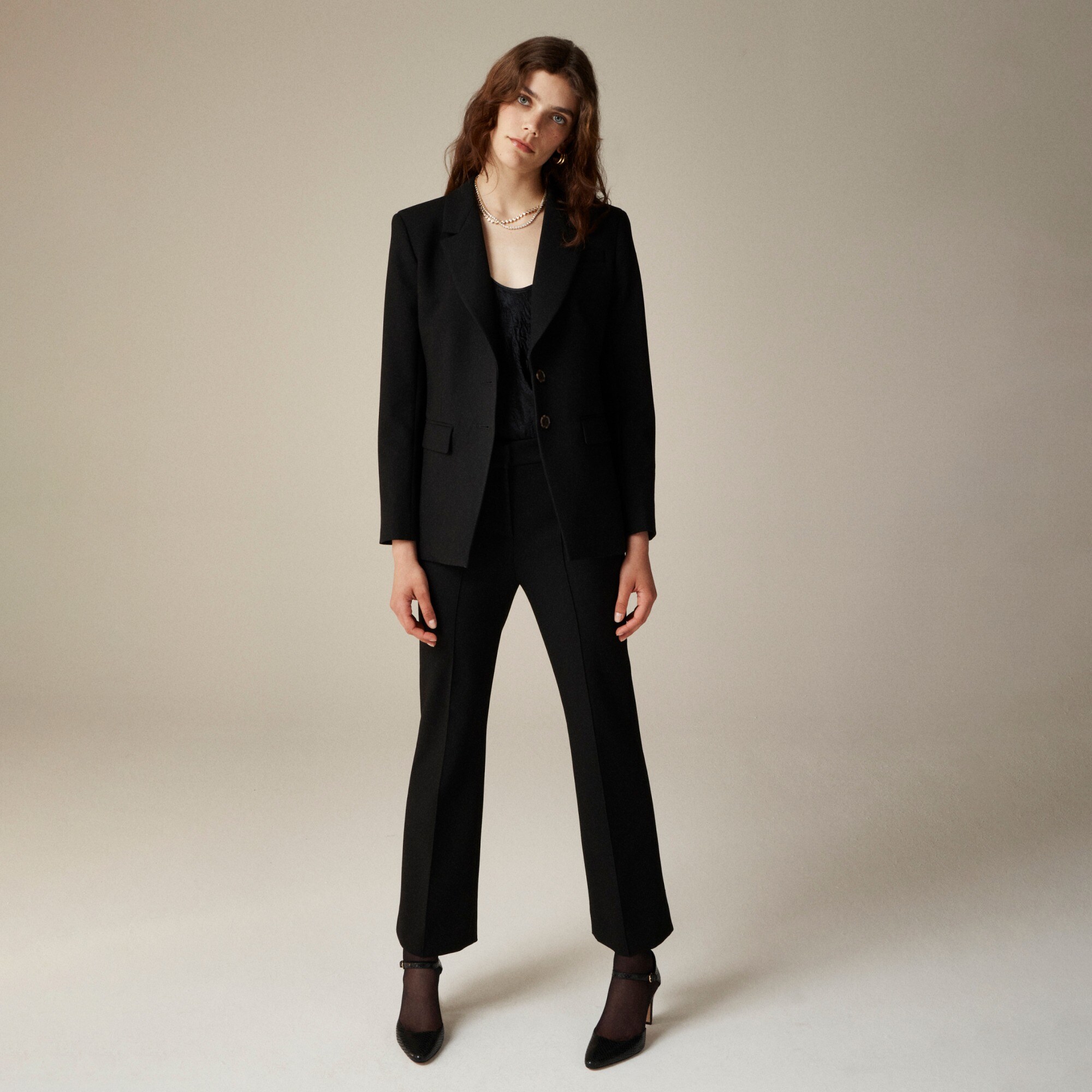 Cropped Natalia pant in four-season stretch