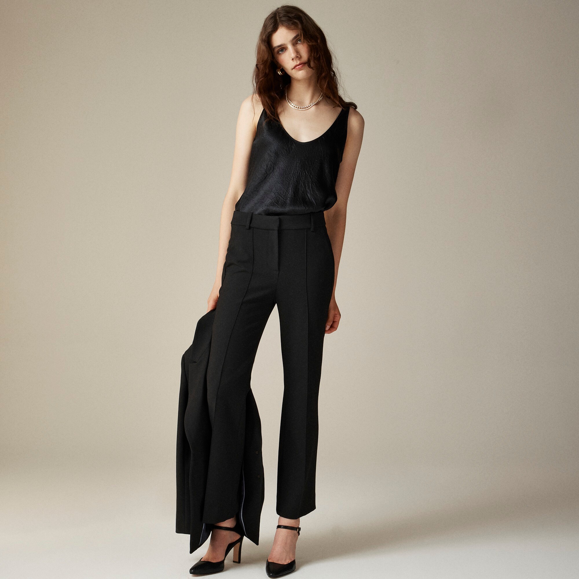  Petite cropped Natalia pant in four-season stretch