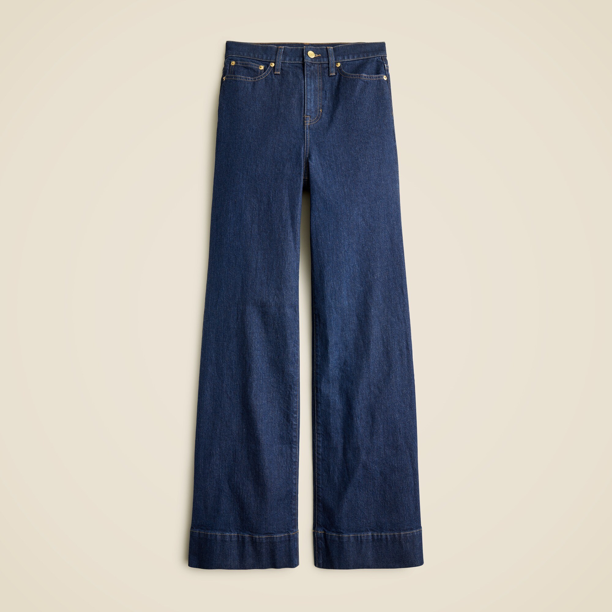 High-rise Denim Trouser Jean For Women | J.Crew