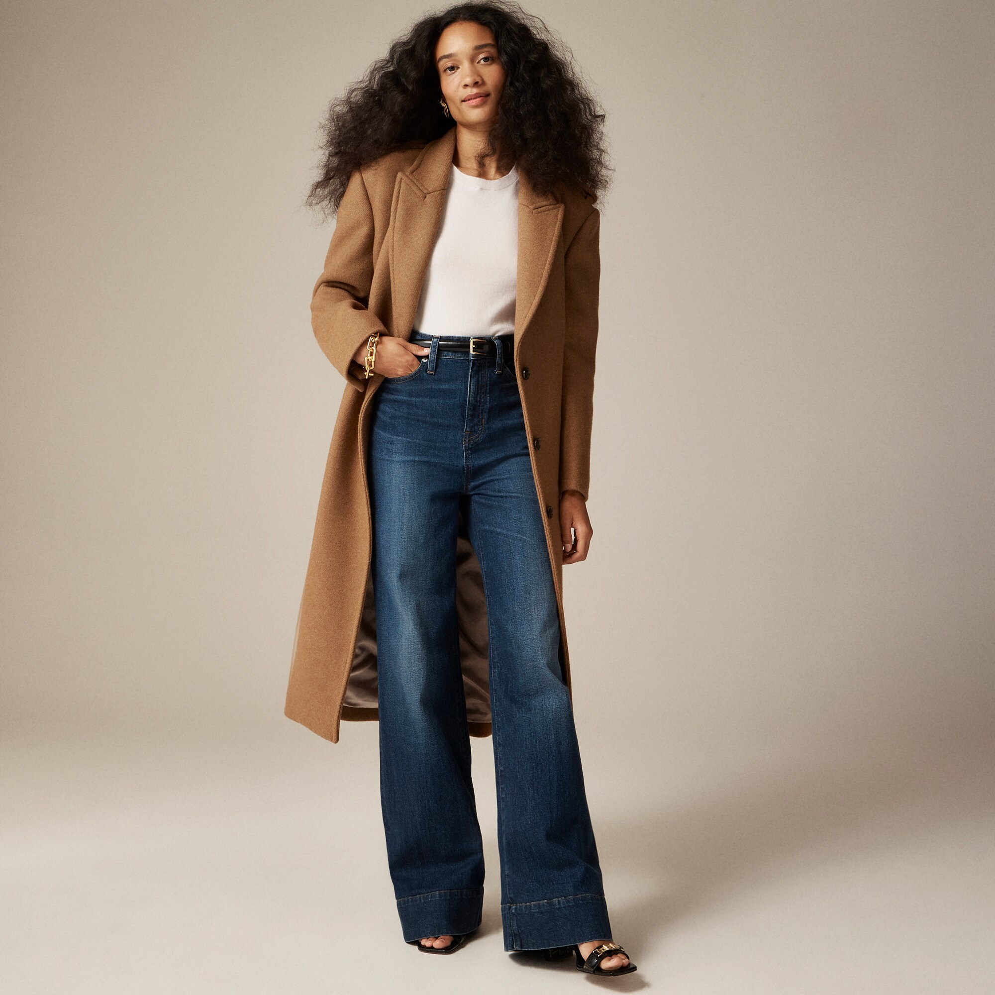 High-rise Denim Trouser Jean For Women | J.Crew