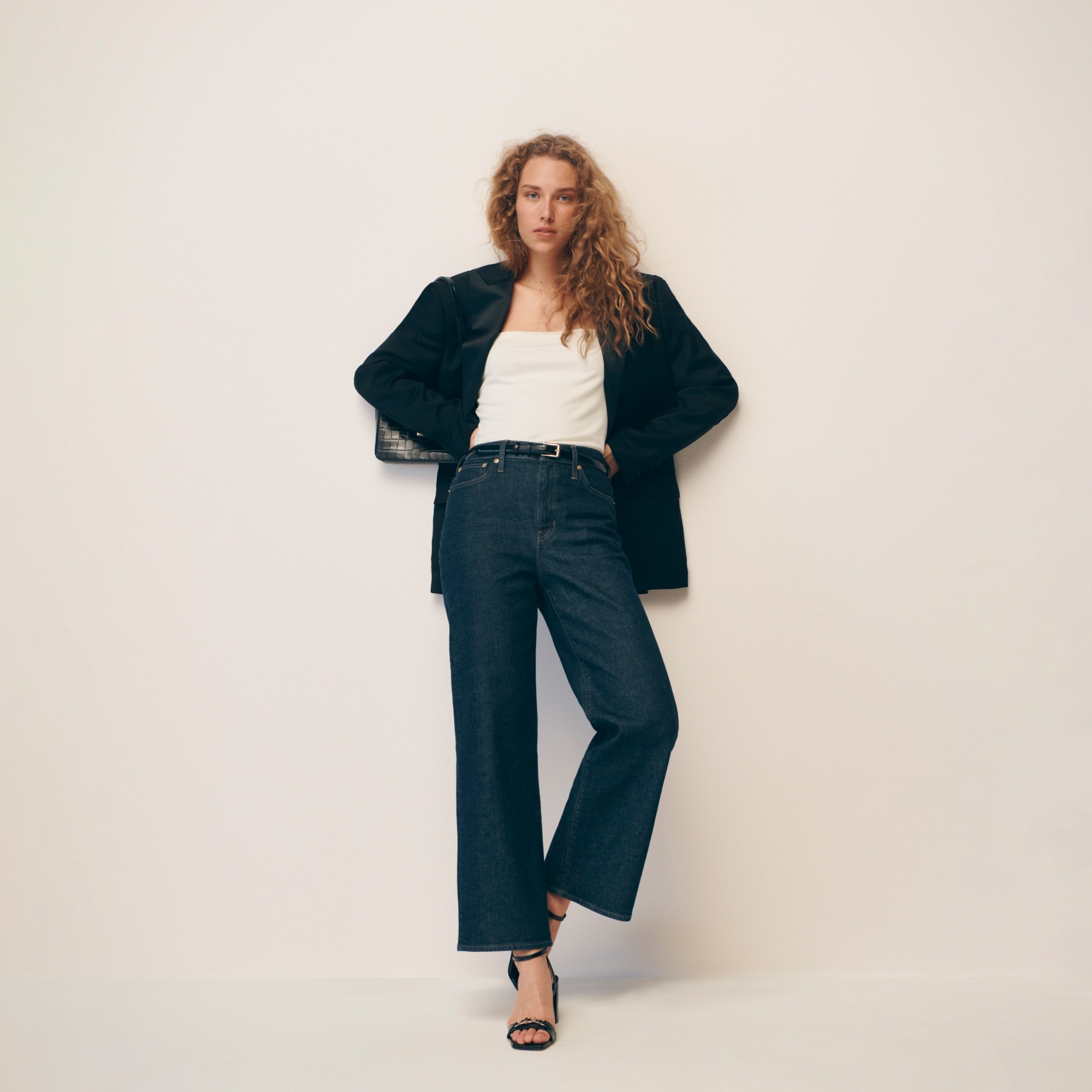 Slim-wide jean