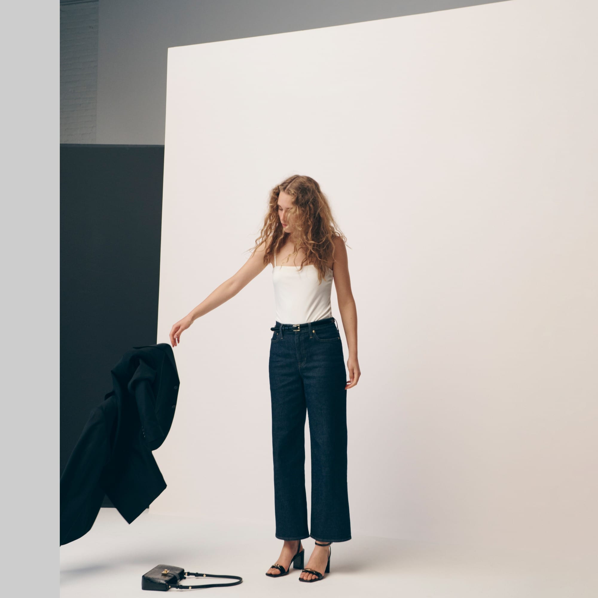 Slim-wide jean
