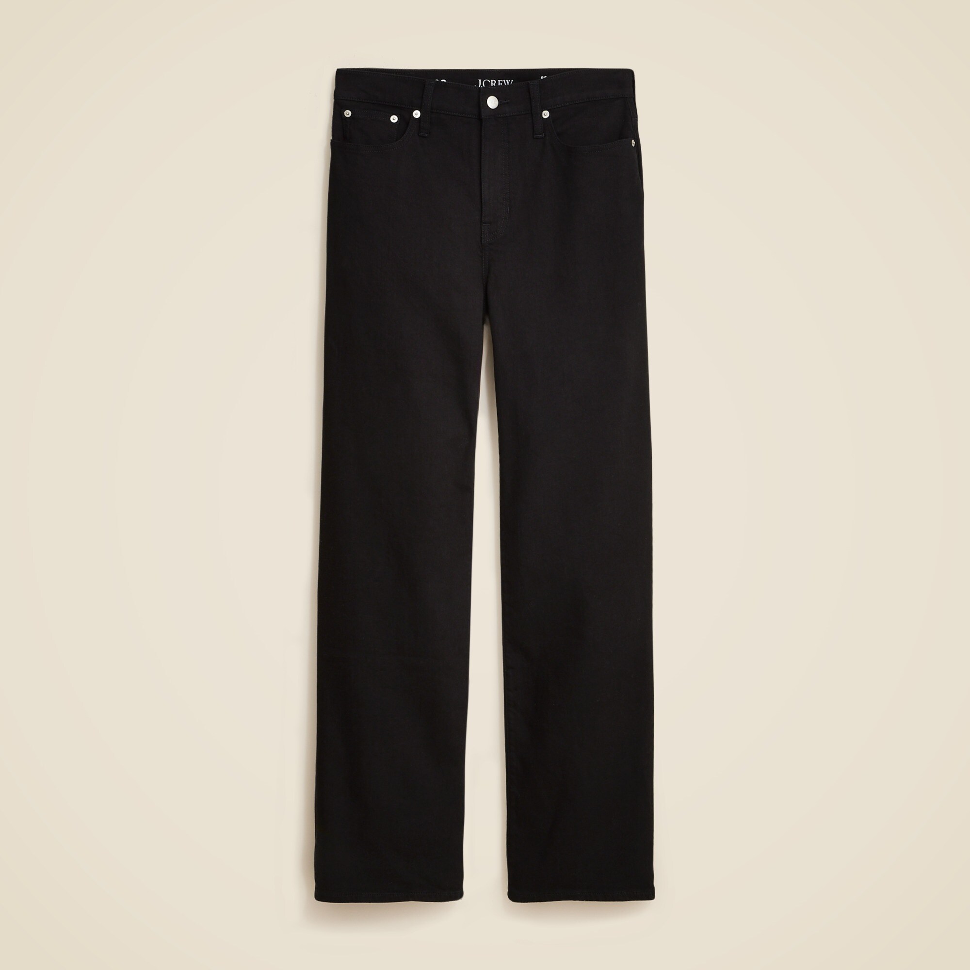 Full-length slim-wide jean in 1996 semi-stretch