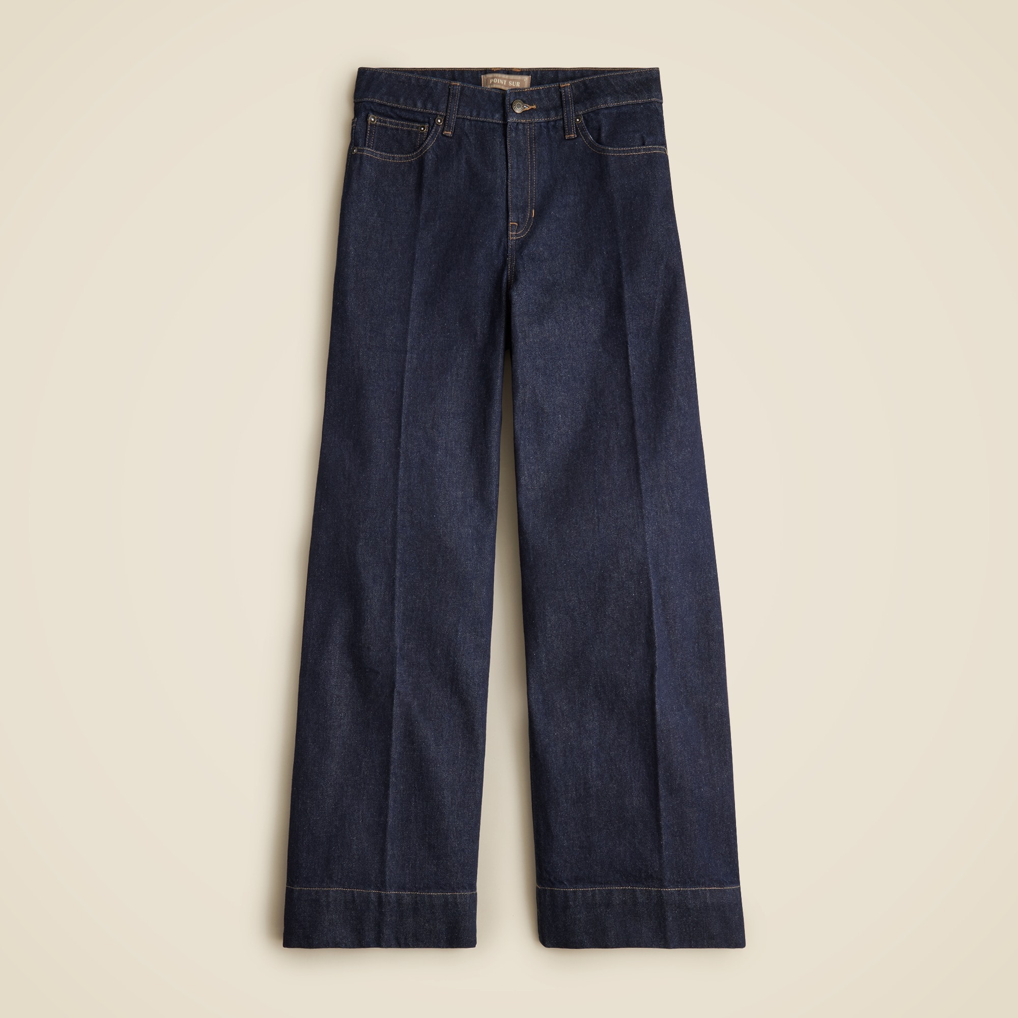 Point Sur puddle jean in Rinse wash