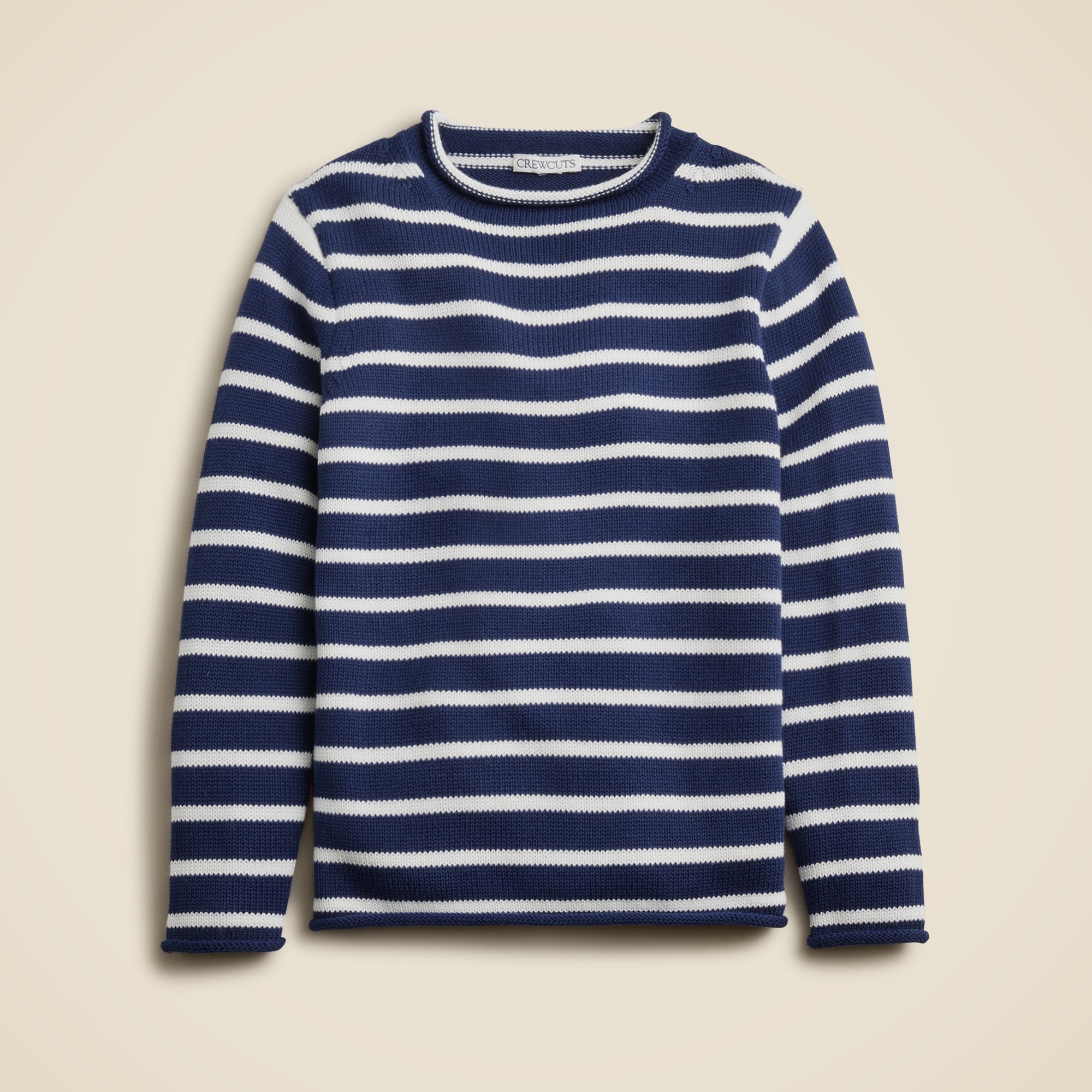  Kids' 1988 heritage cotton Rollneck&trade; sweater in stripe