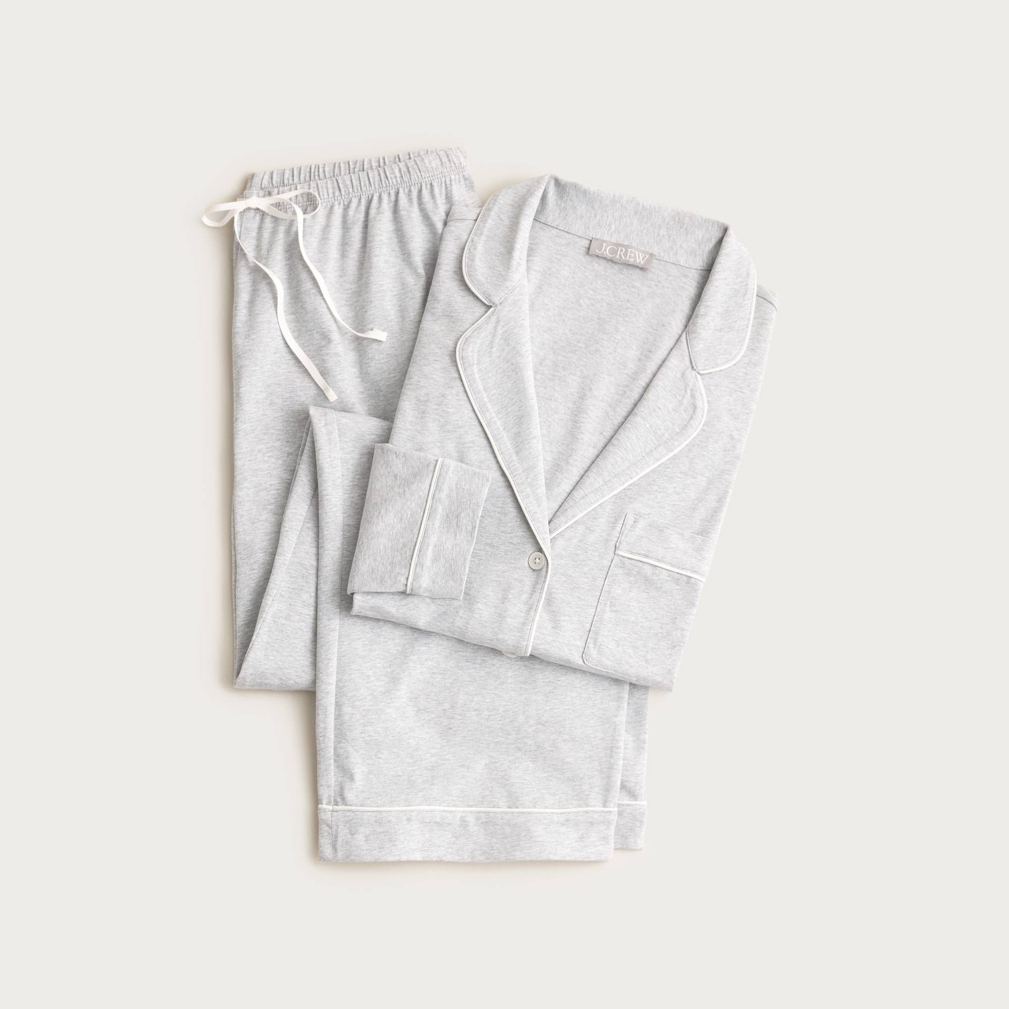 Dreamy cotton-blend pajama pant set