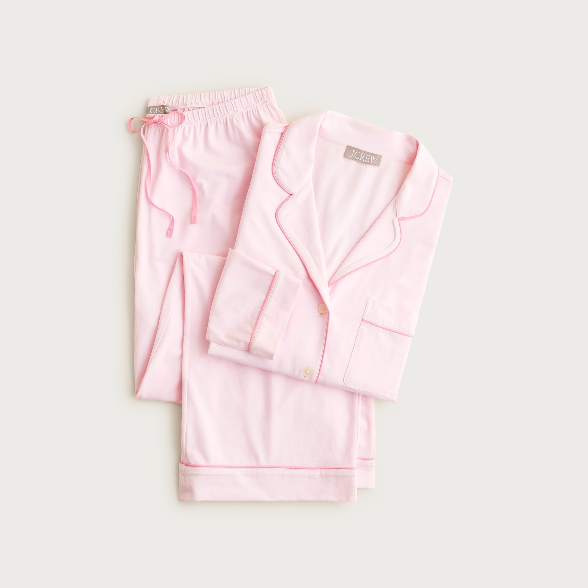  Dreamy cotton-blend pajama pant set