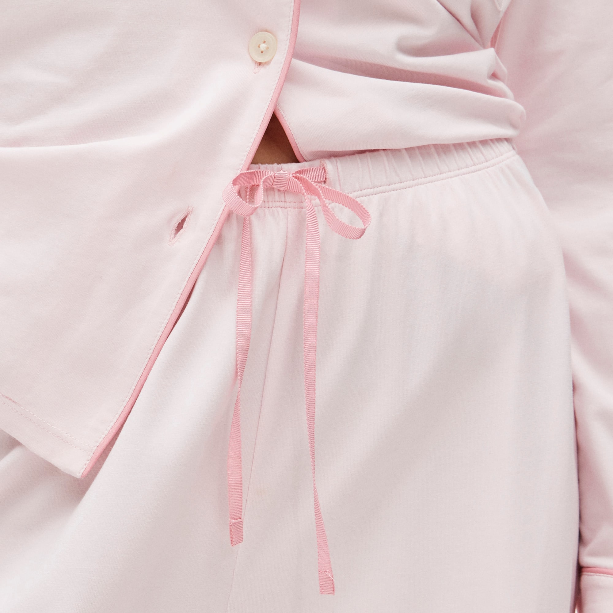 Dreamy cotton-blend pajama pant set - image 3