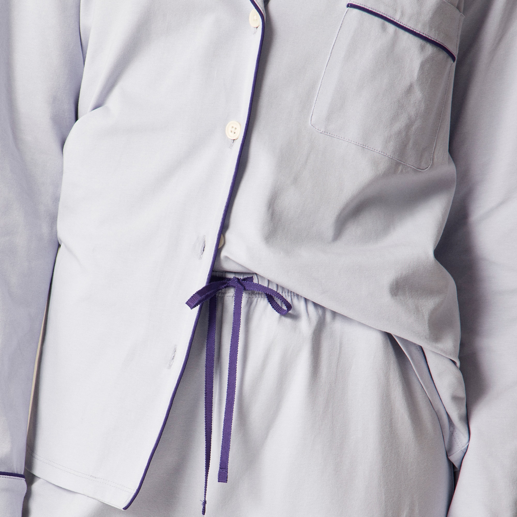 Dreamy cotton-blend pajama pant set