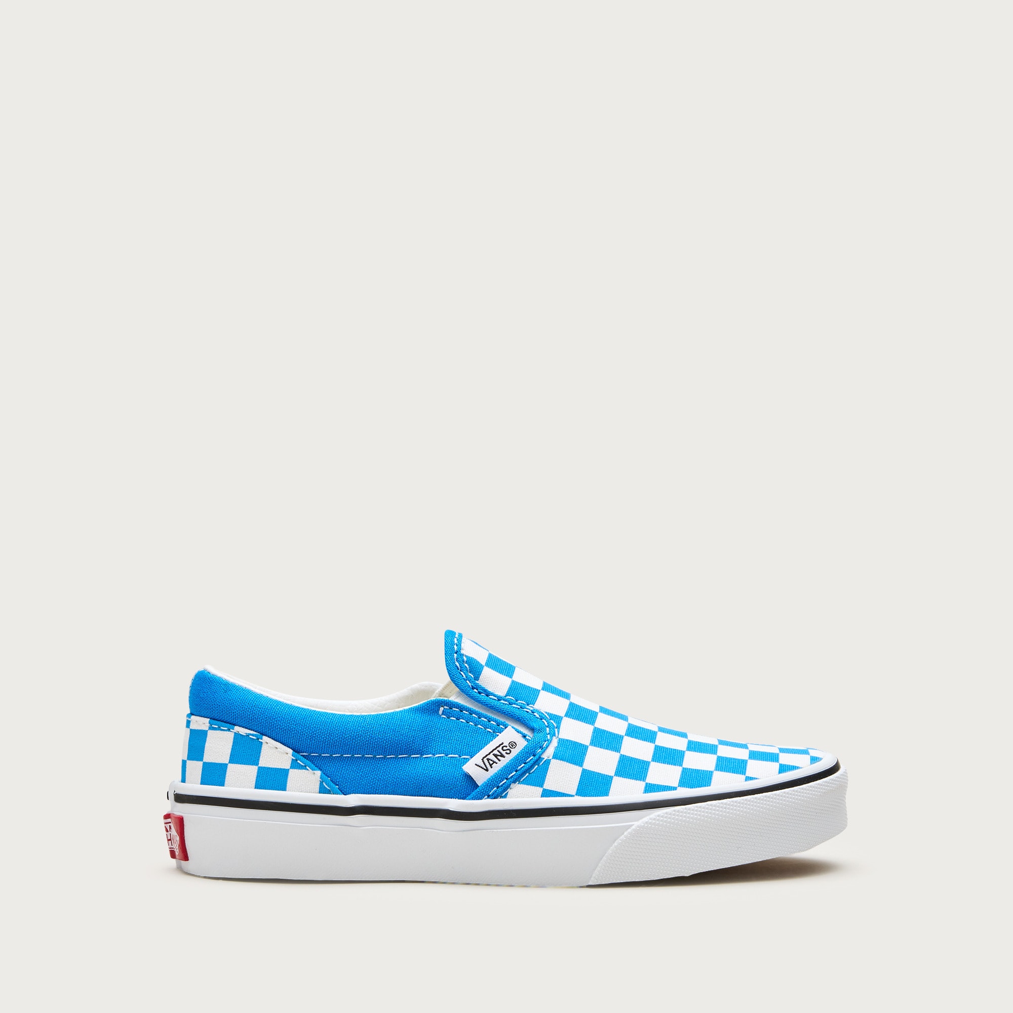 Vans® kids' classic slip-on sneakers in checkerboard