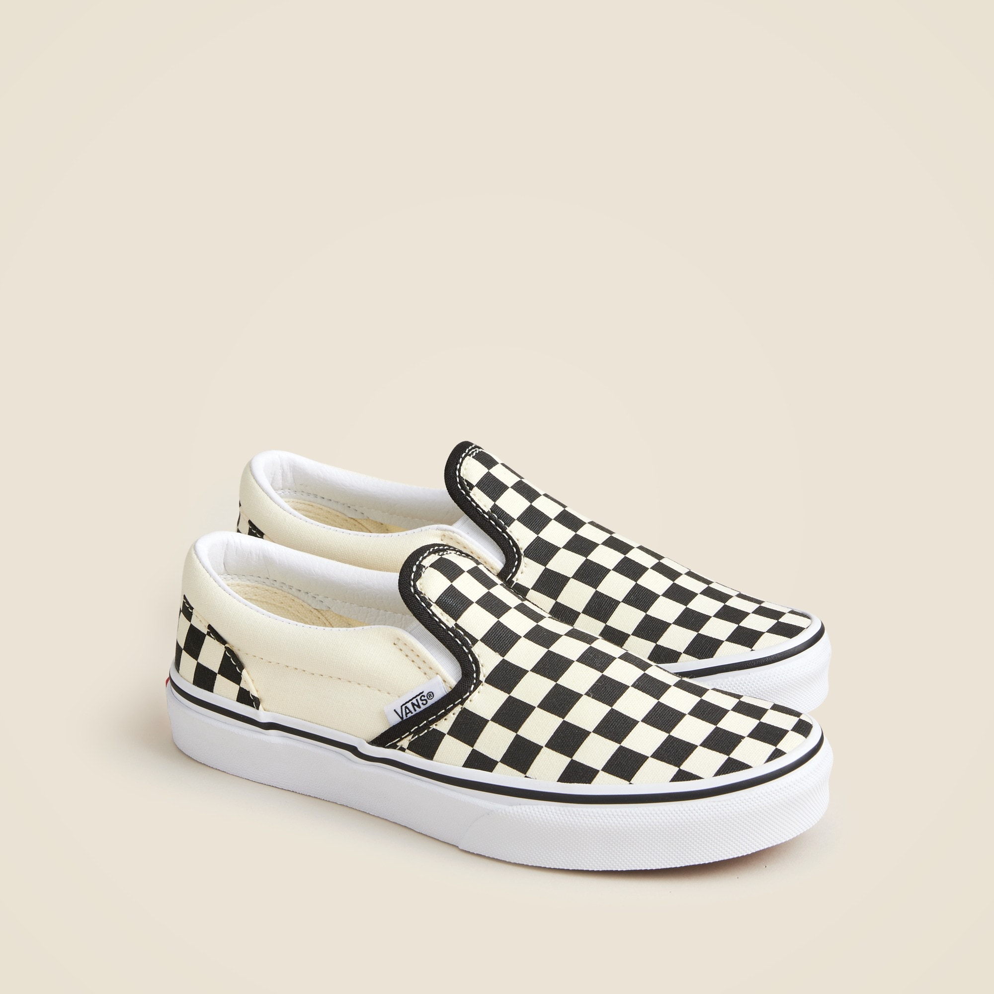vans&reg; kids' classic slip-on sneakers in checkerboard for boys