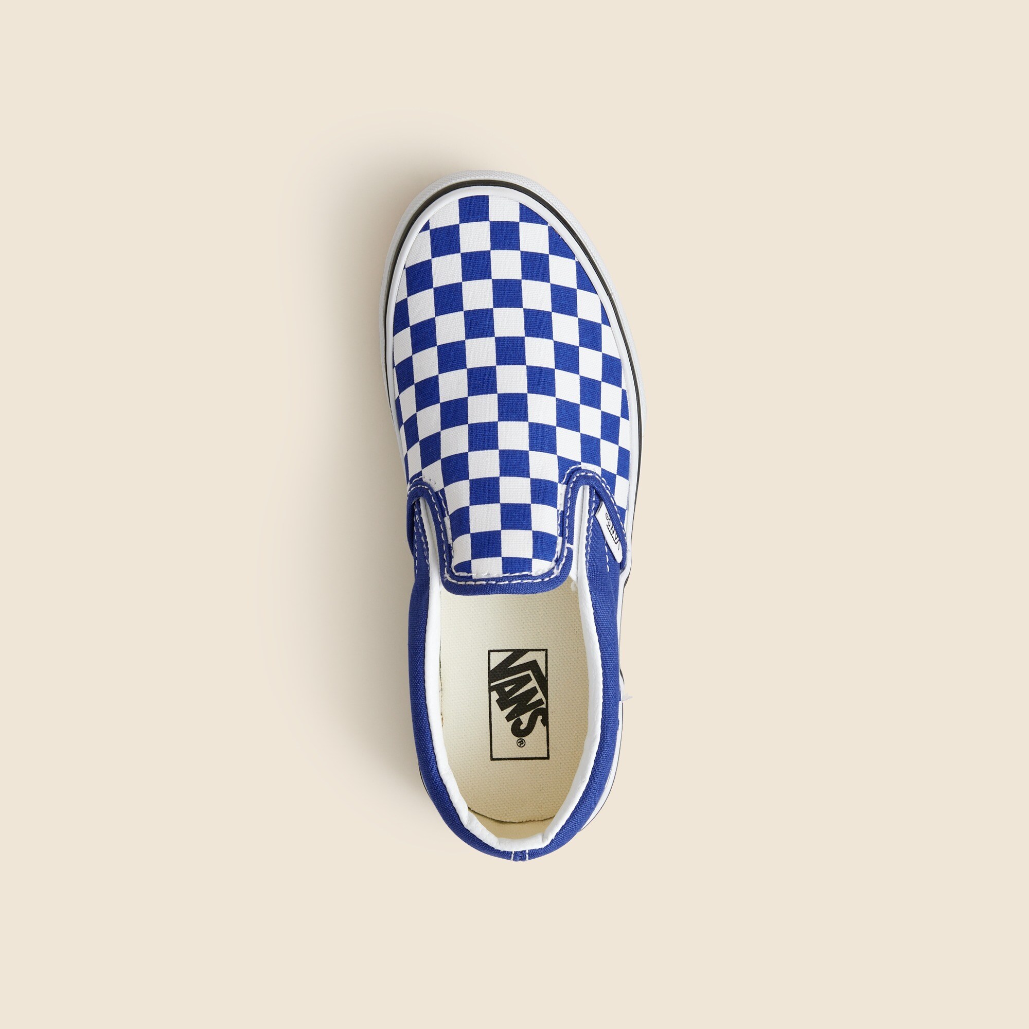 Crewcuts Vans Kids Classic Slip On Sneakers in Checkerboard