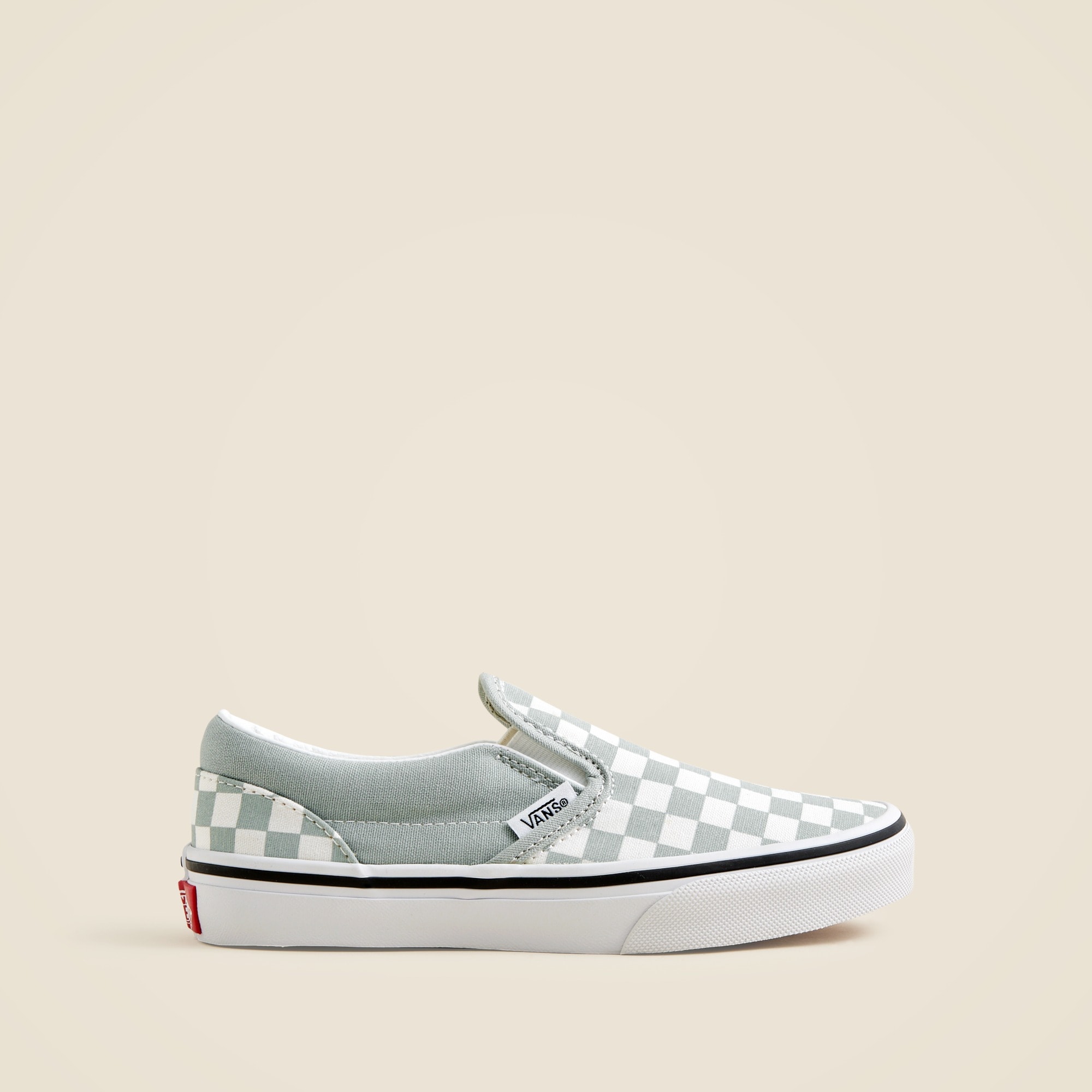 Vans® kids' classic slip-on sneakers in checkerboard