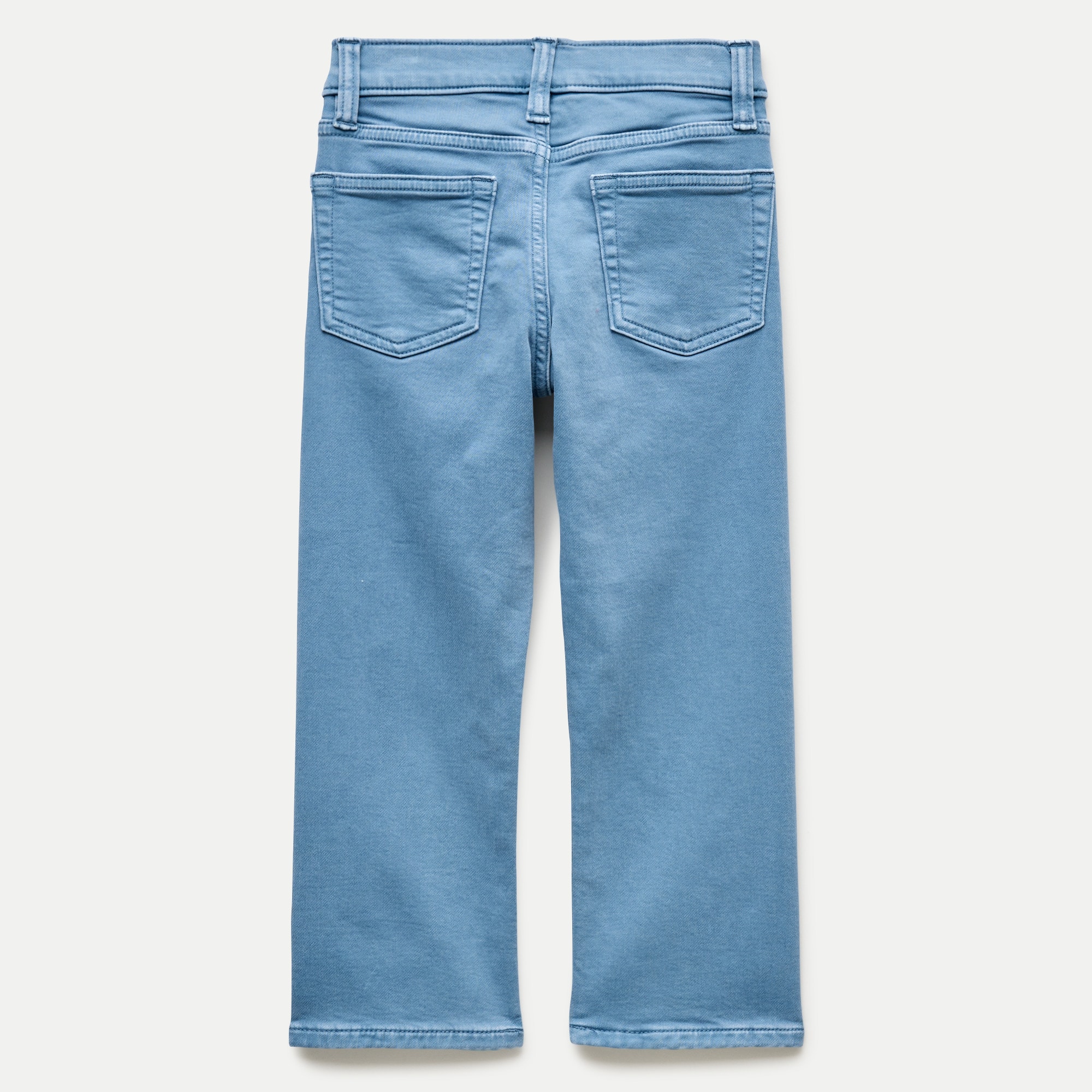 Kids' Straight-fit garment-dyed stretch jean