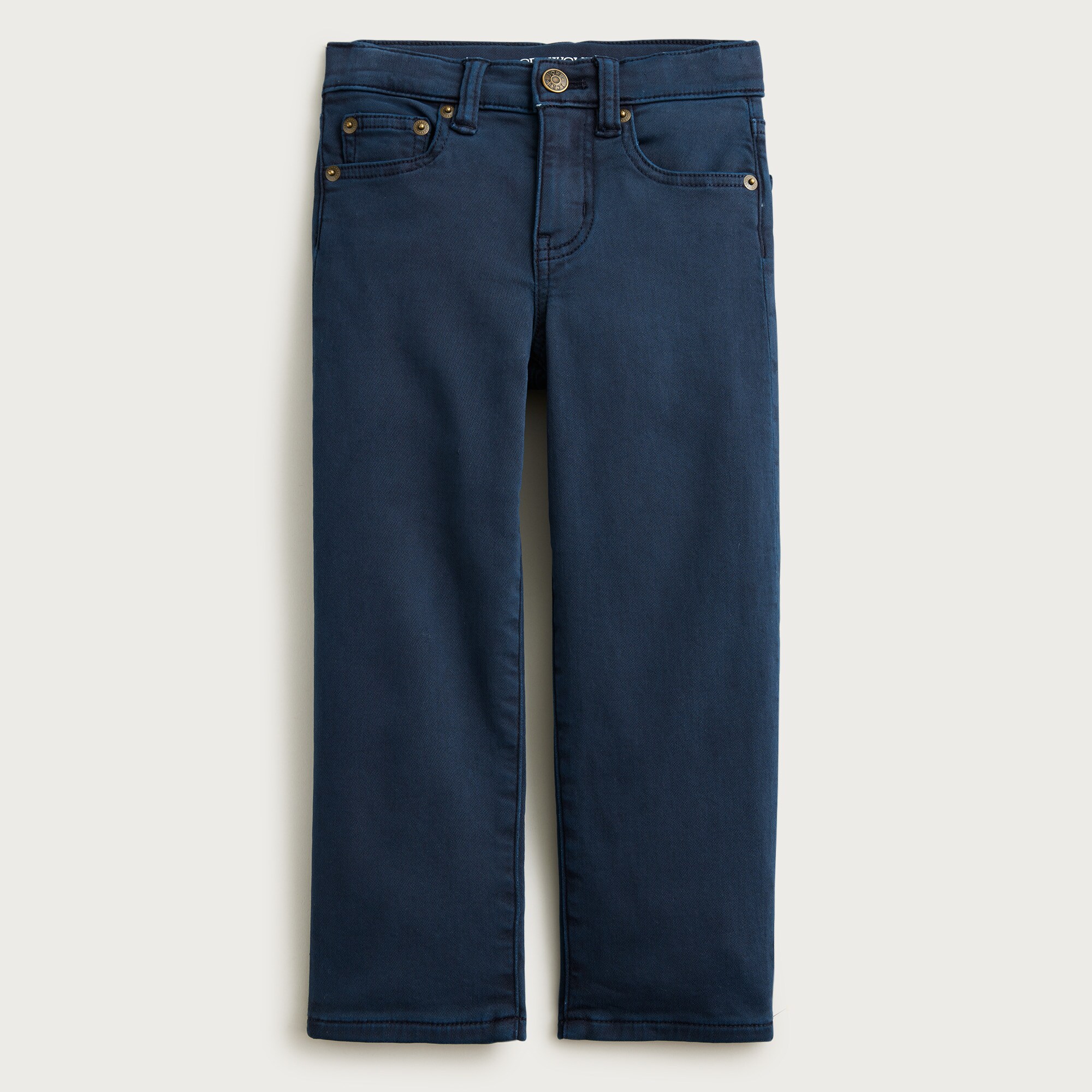 boys Kids' Straight-fit garment-dyed stretch jean
