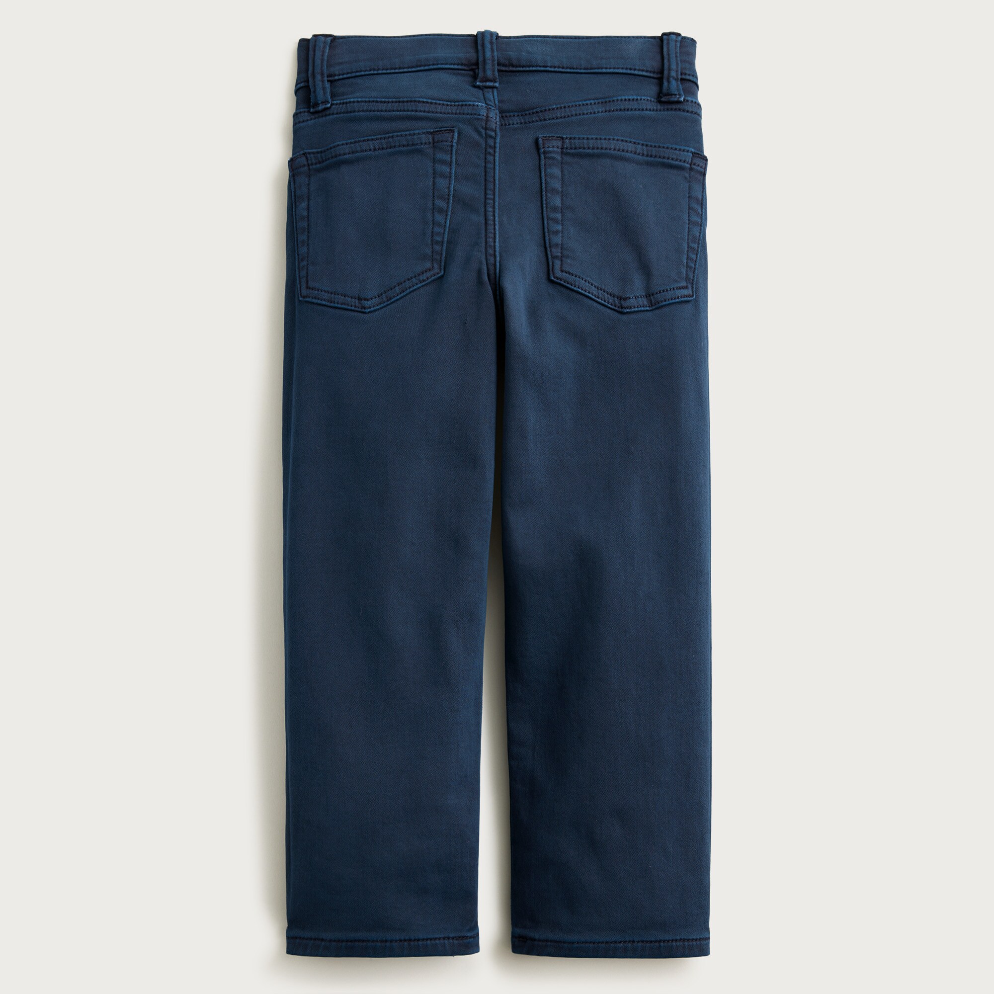 Kids' Straight-fit garment-dyed stretch jean