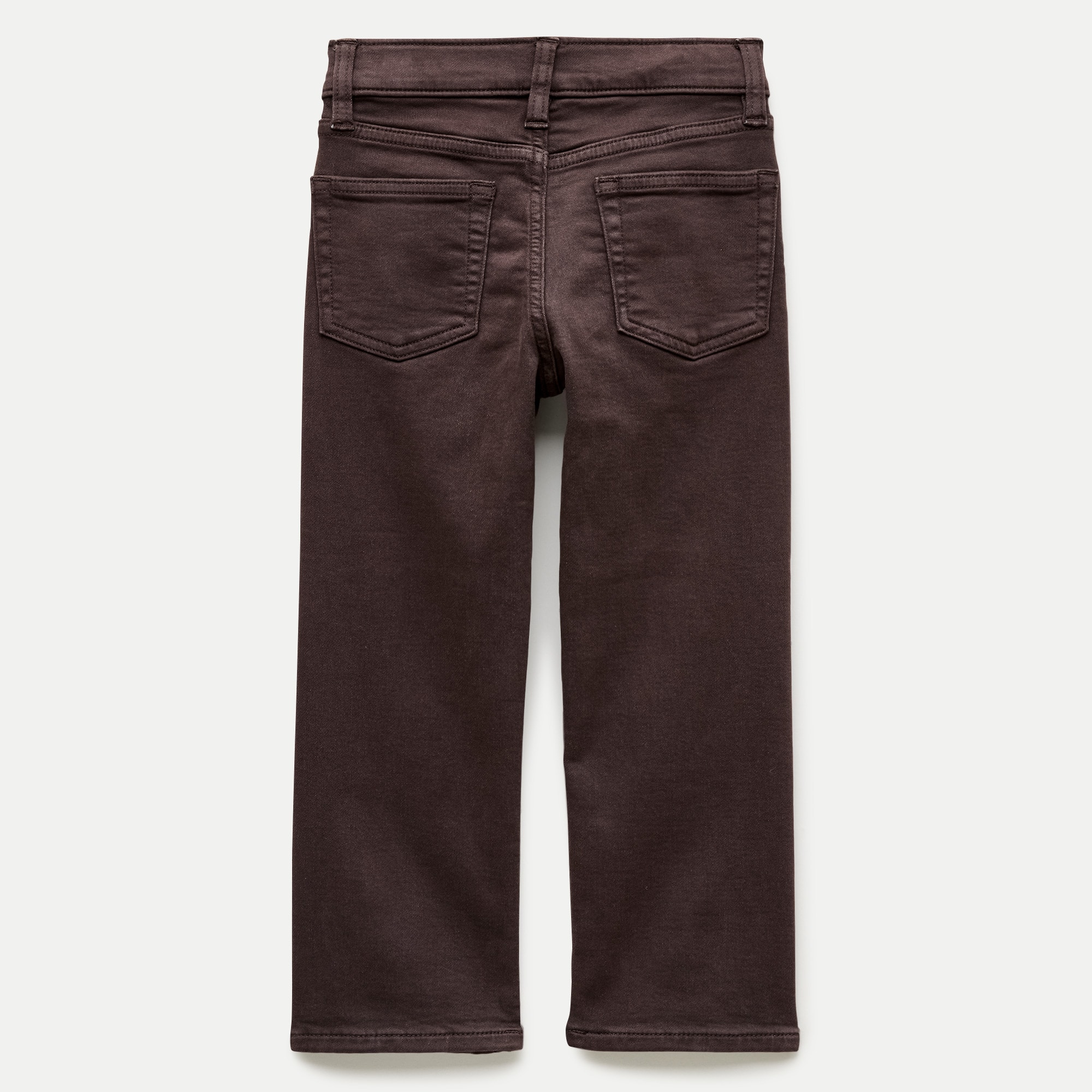 Kids' Straight-fit garment-dyed stretch jean