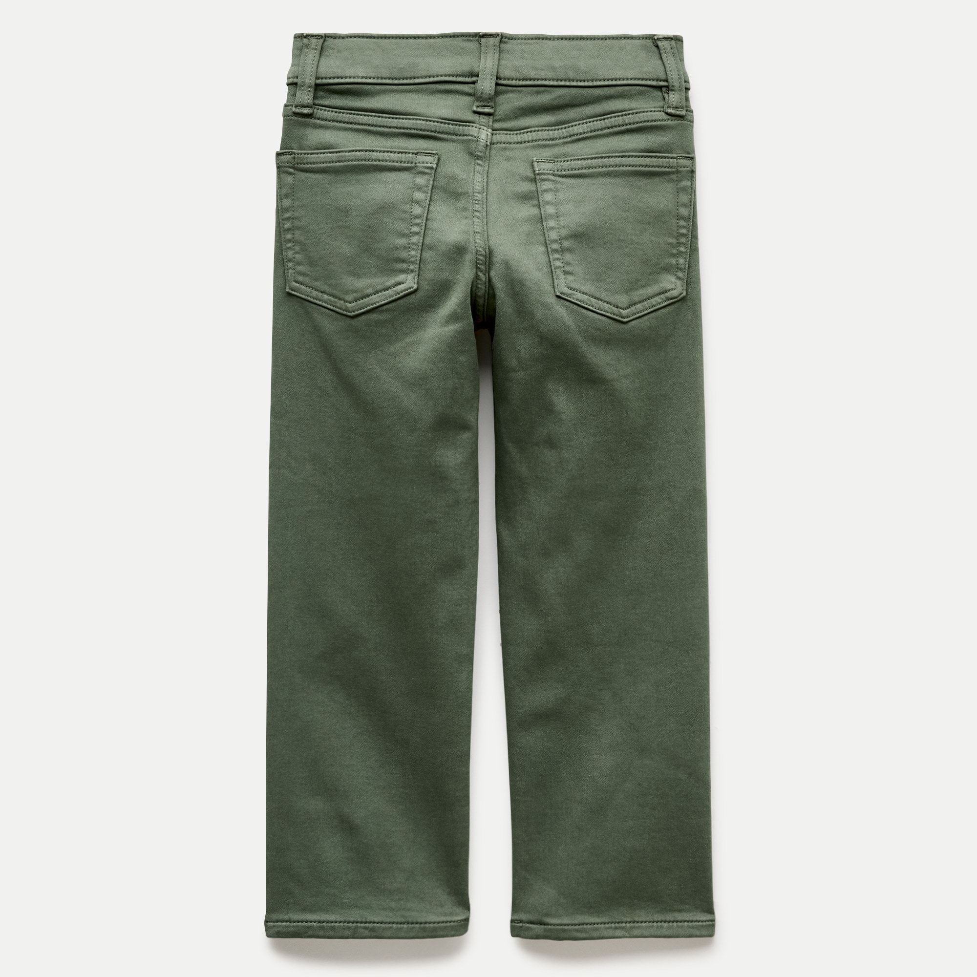 Kids' Straight-fit garment-dyed stretch jean