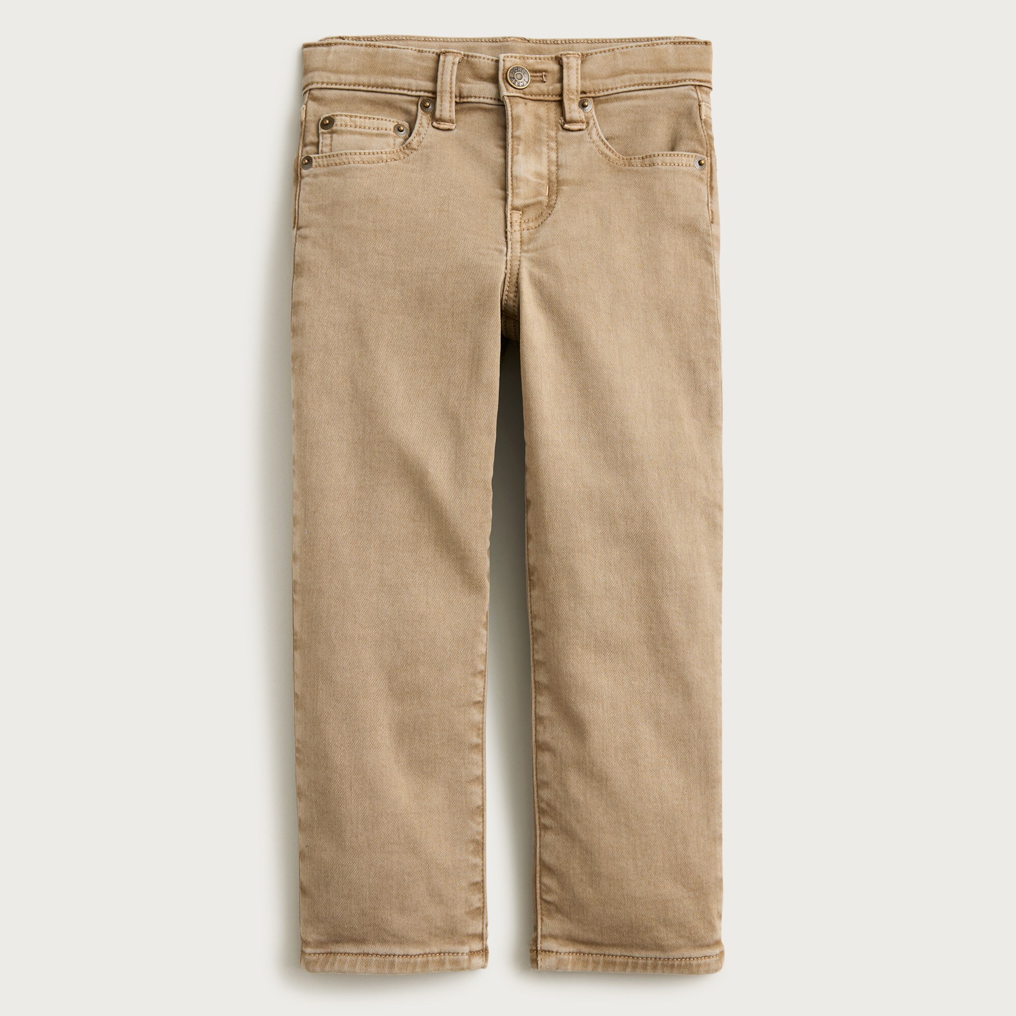 boys Kids' Straight-fit garment-dyed stretch jean