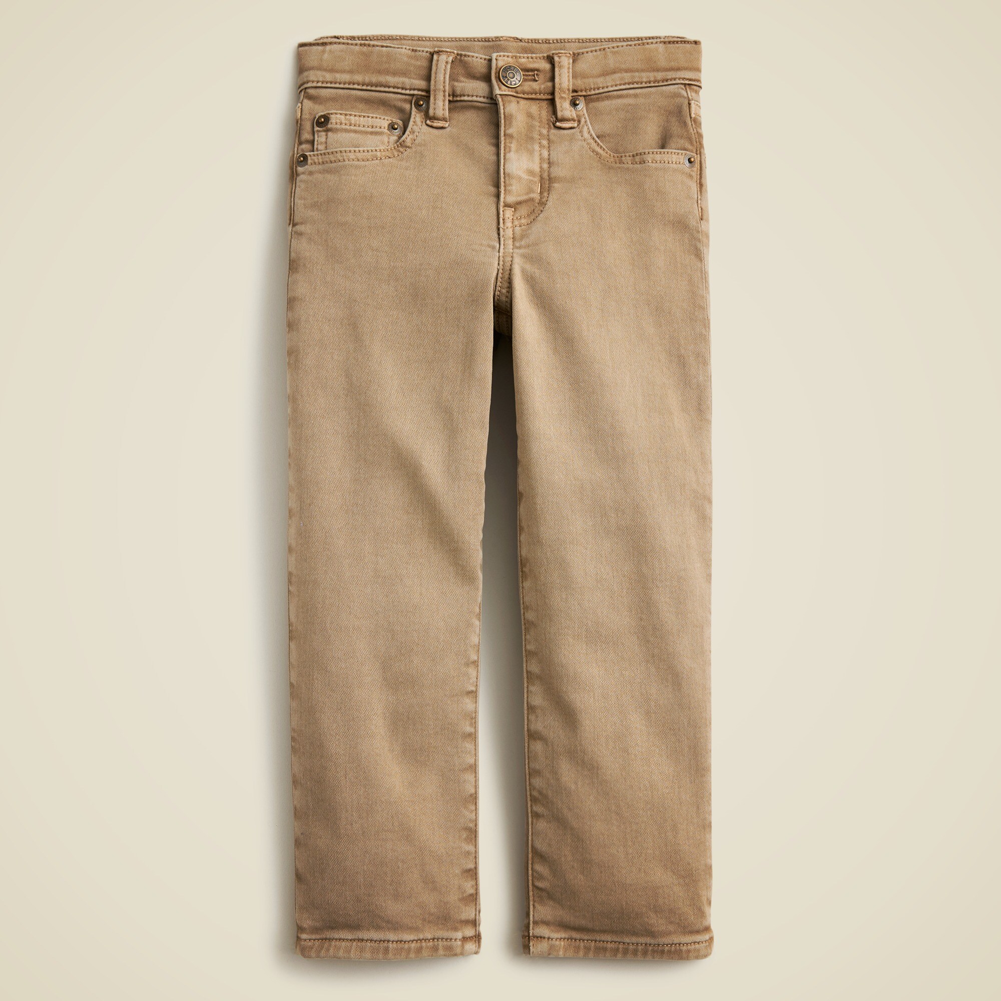 Kids' classic-fit garment-dyed knit jean