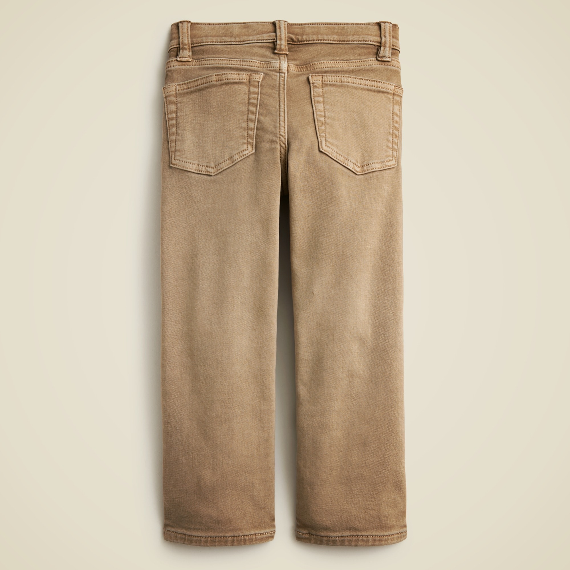 Kids' classic-fit garment-dyed stretch jean
