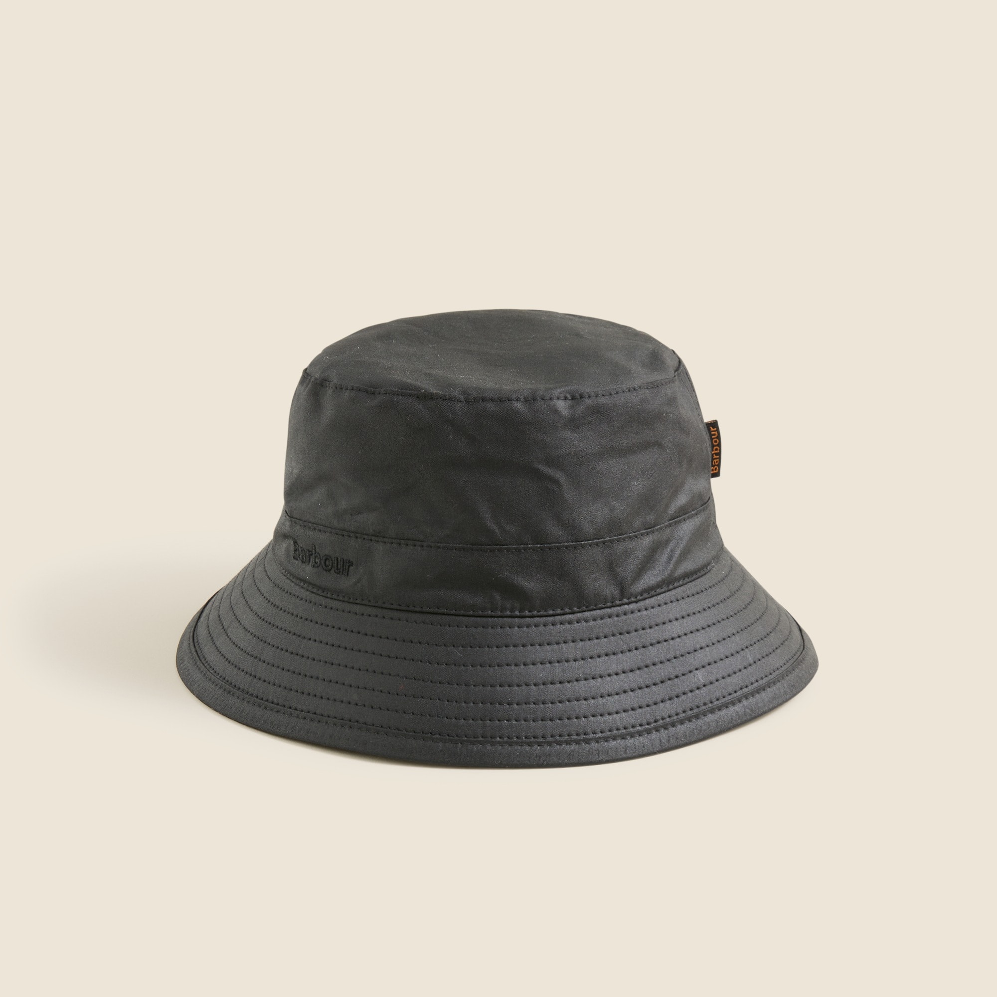 Barbour® Waxed Cotton Bucket Hat For Men | J.Crew