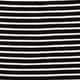 Fine rib lace-trim tank top in stripe MINI SAILOR STRIPE BLAC 