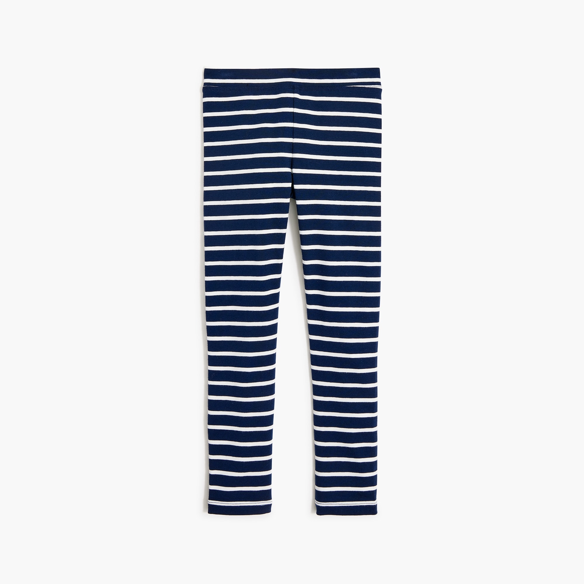 Girls' striped leggings