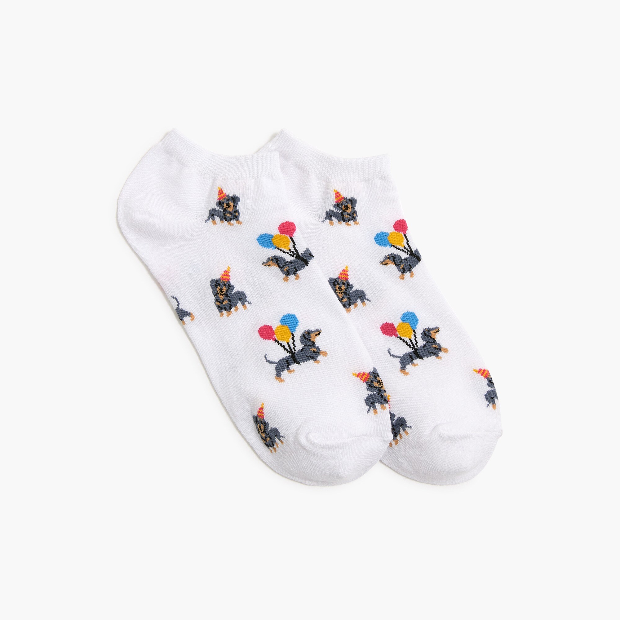 Party dogs ankle socks