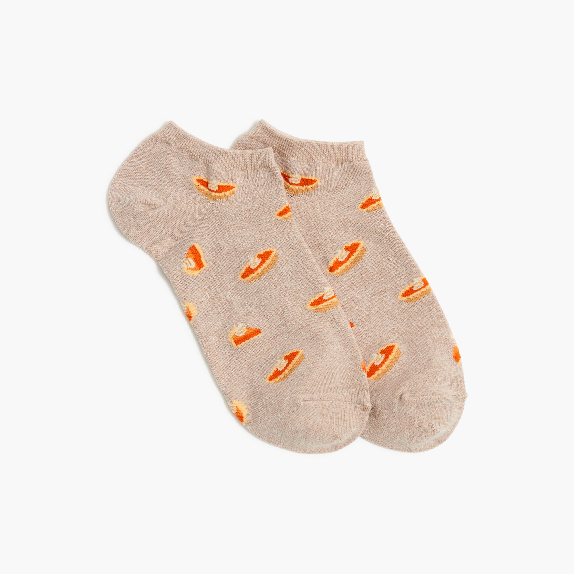 Pumpkin pie ankle socks