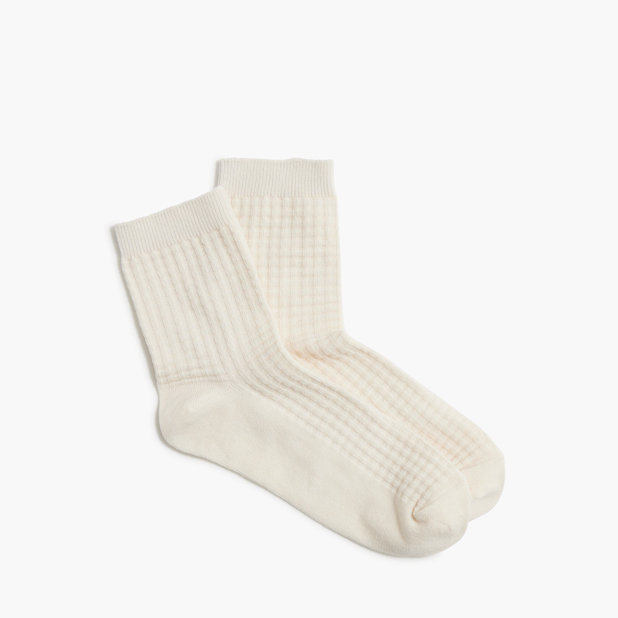 Waffle boot socks