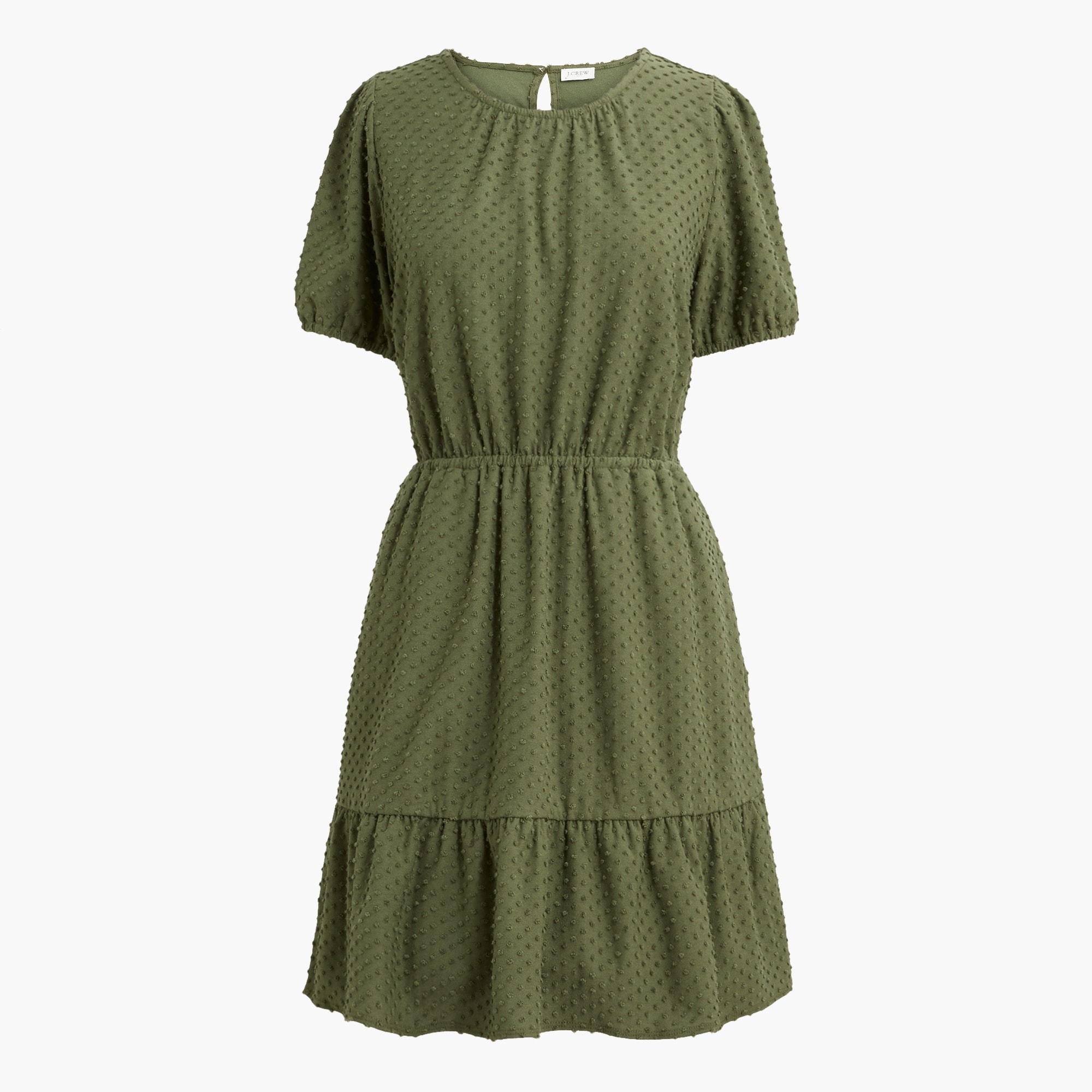 Factory: Knit Clip-dot Mini Dress For Women