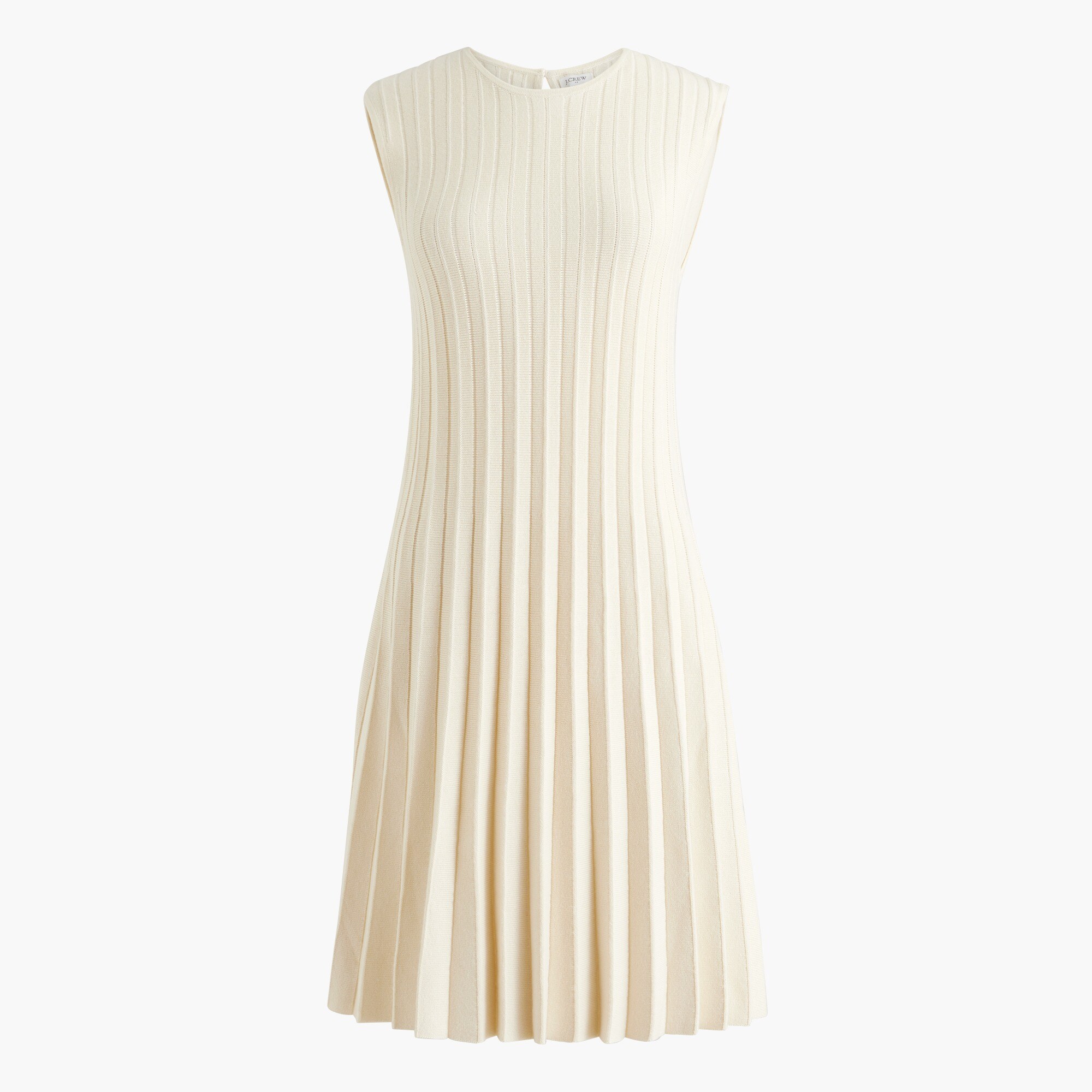 Sleeveless sweater-dress