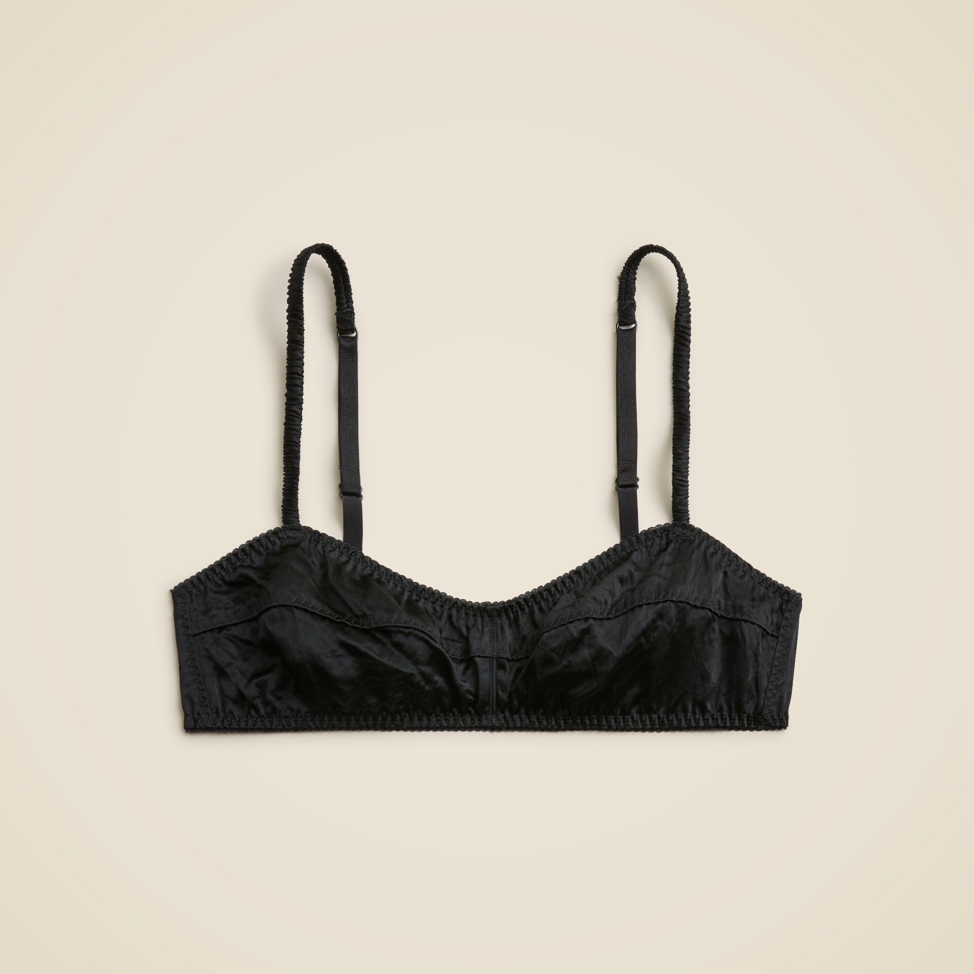 Anna October© X J.Crew satin bralette