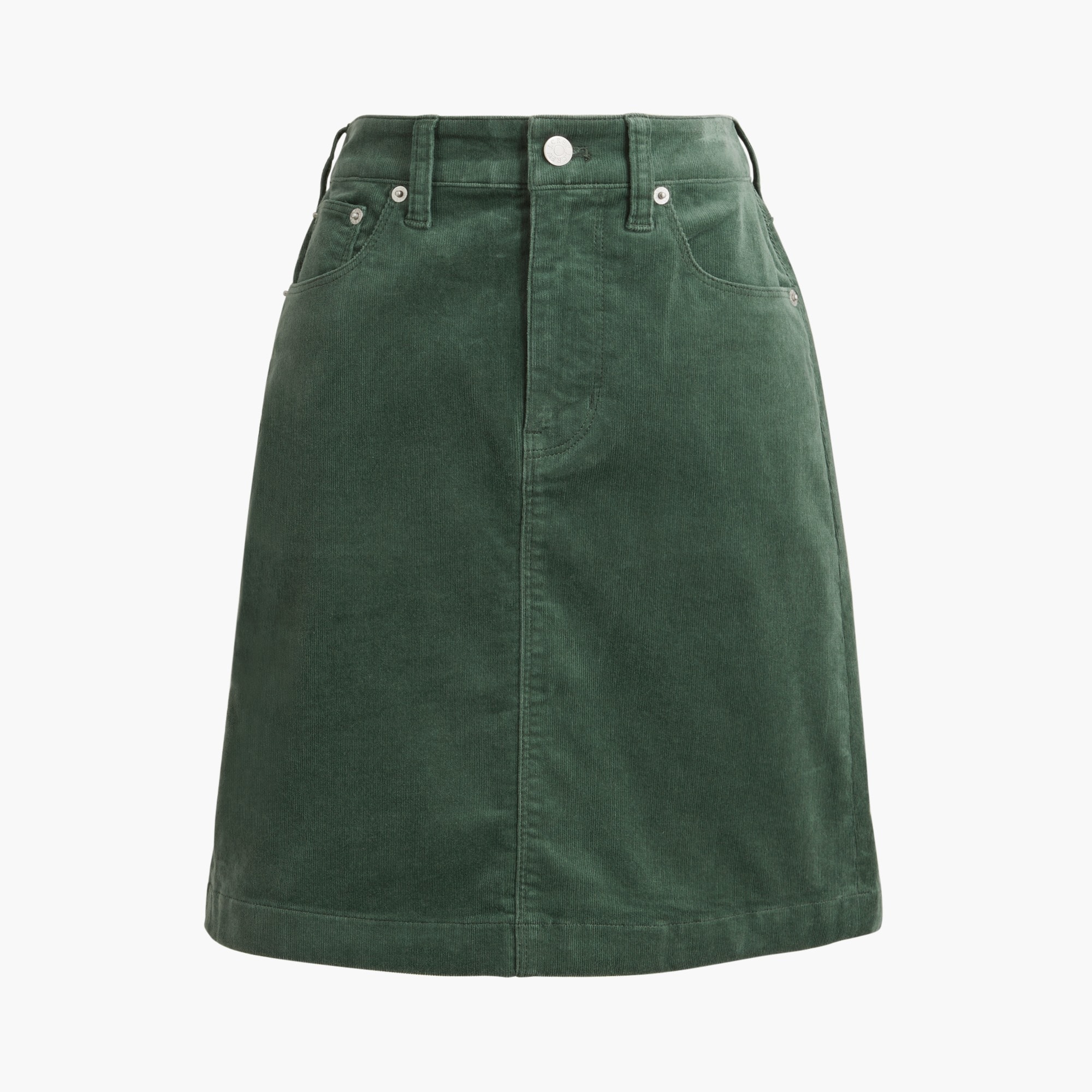 Factory Corduroy Mini Skirt For Women