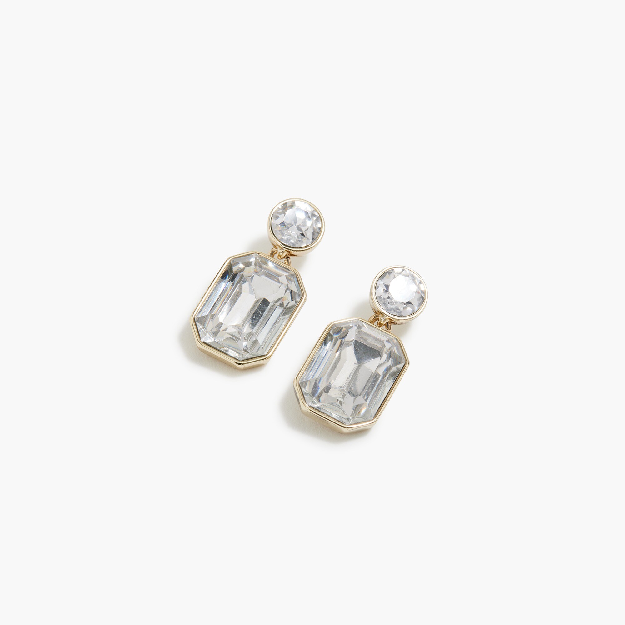 crystal drop statement earrings for women