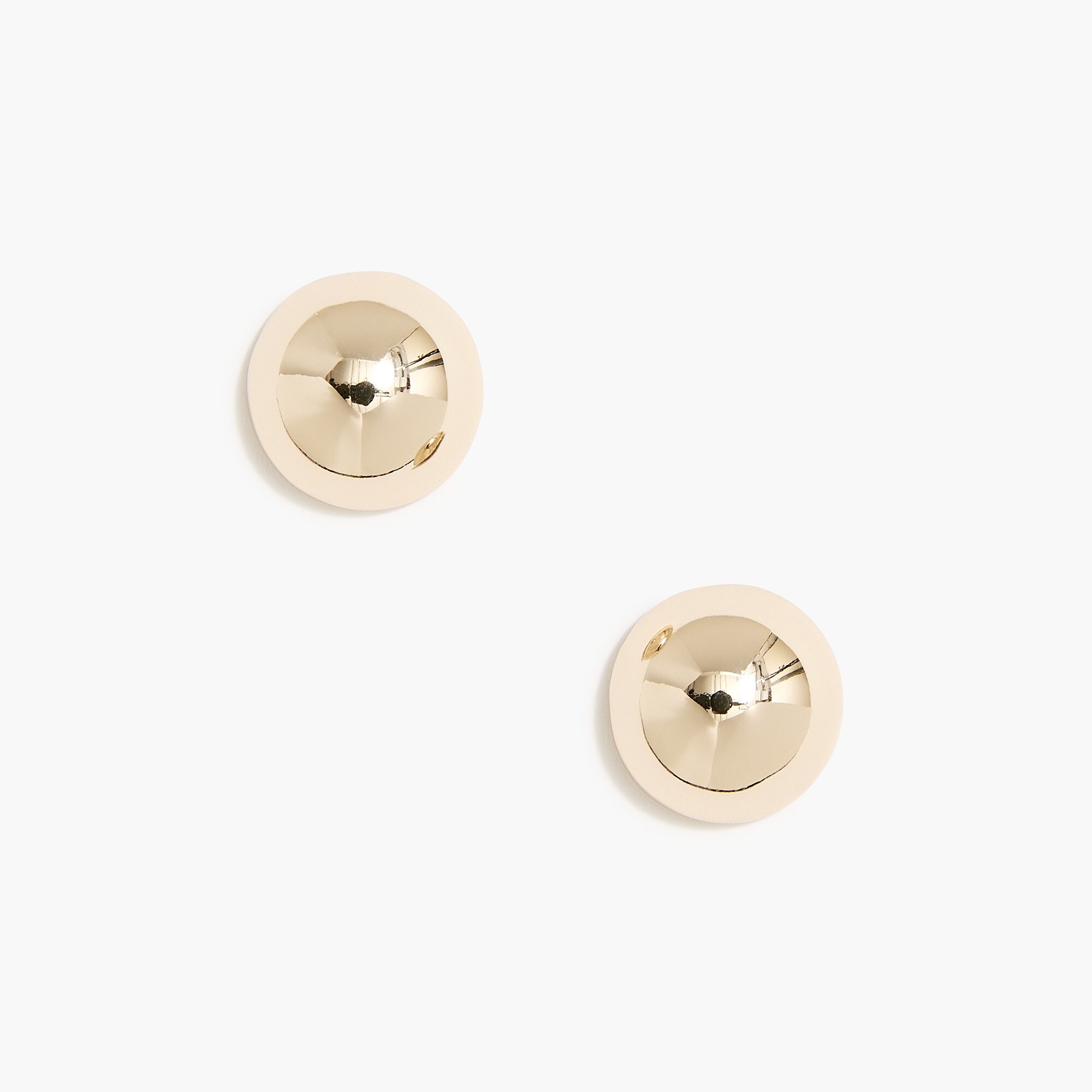 bauble circle stud earrings for women