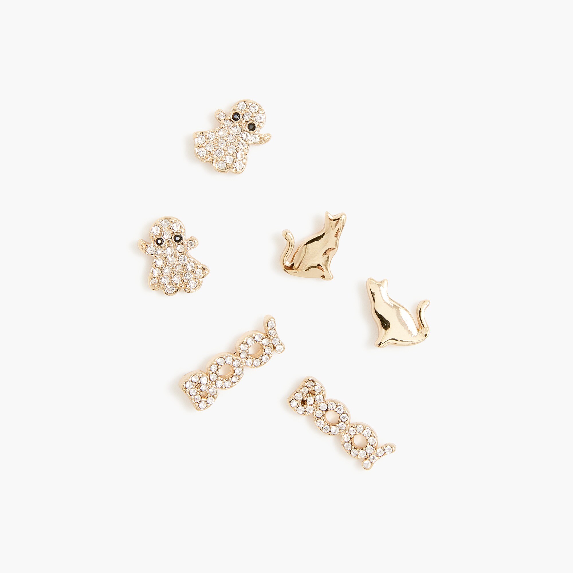 Halloween stud earrings set-of-three
