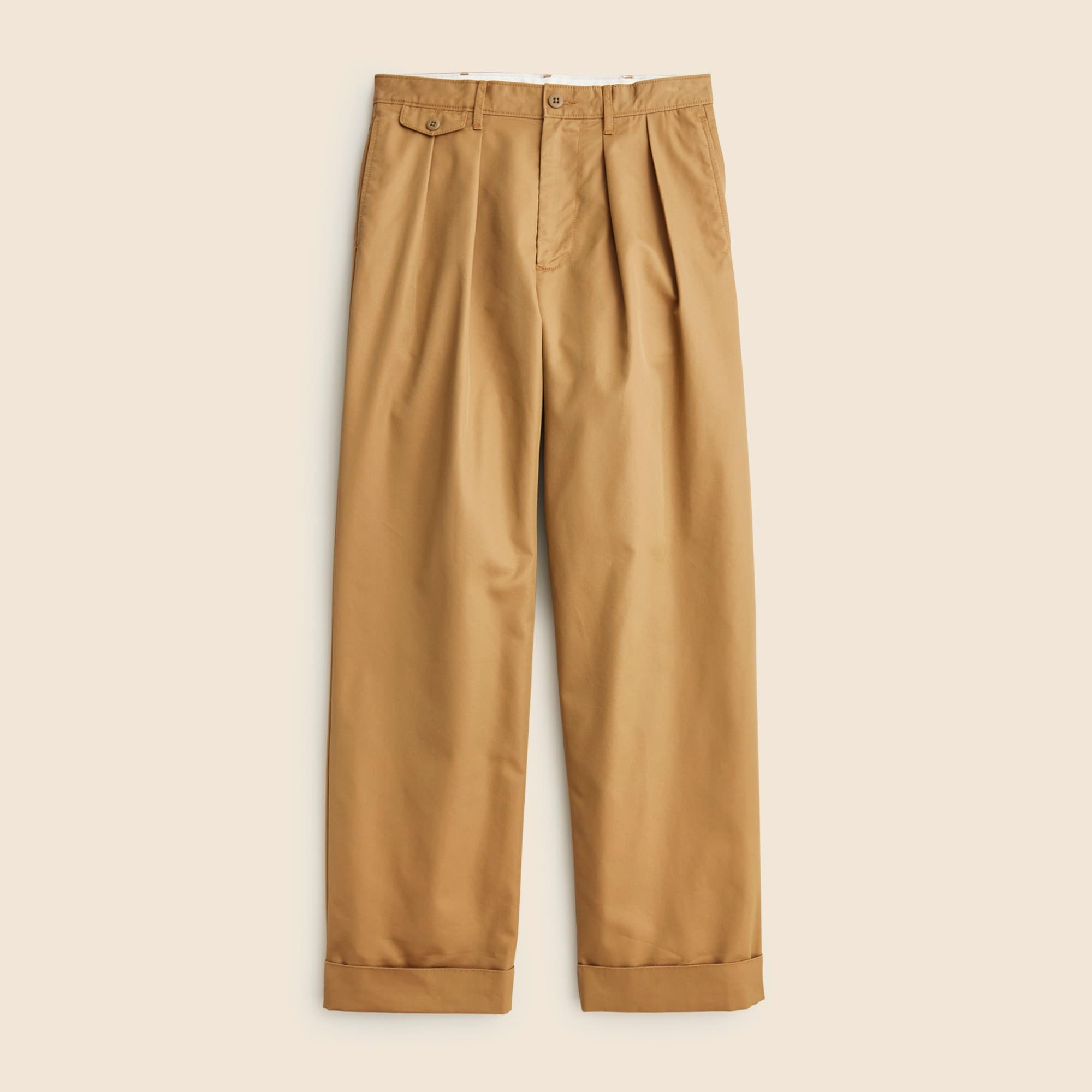 Limited-edition Engineered Garments X J.Crew Relaxed-fit double-pleated chino pant