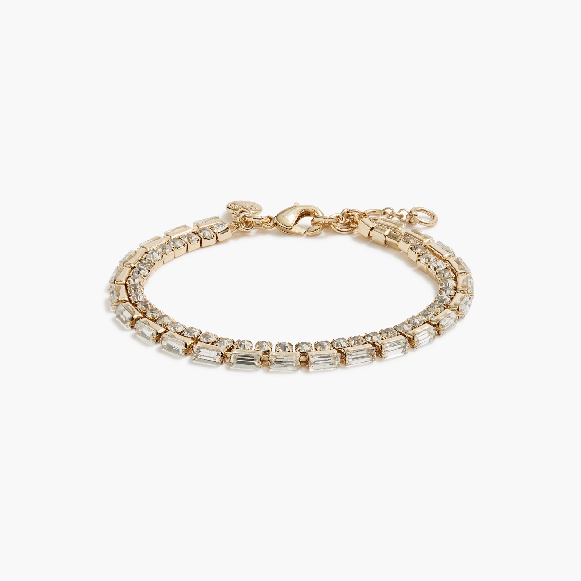 Factory: Double-layer Crystal Tennis Bracelet For Women