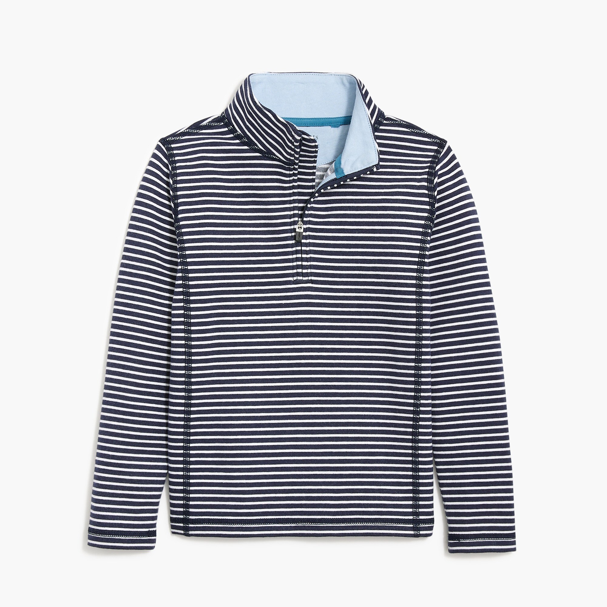 boys Boys' striped performance half-zip