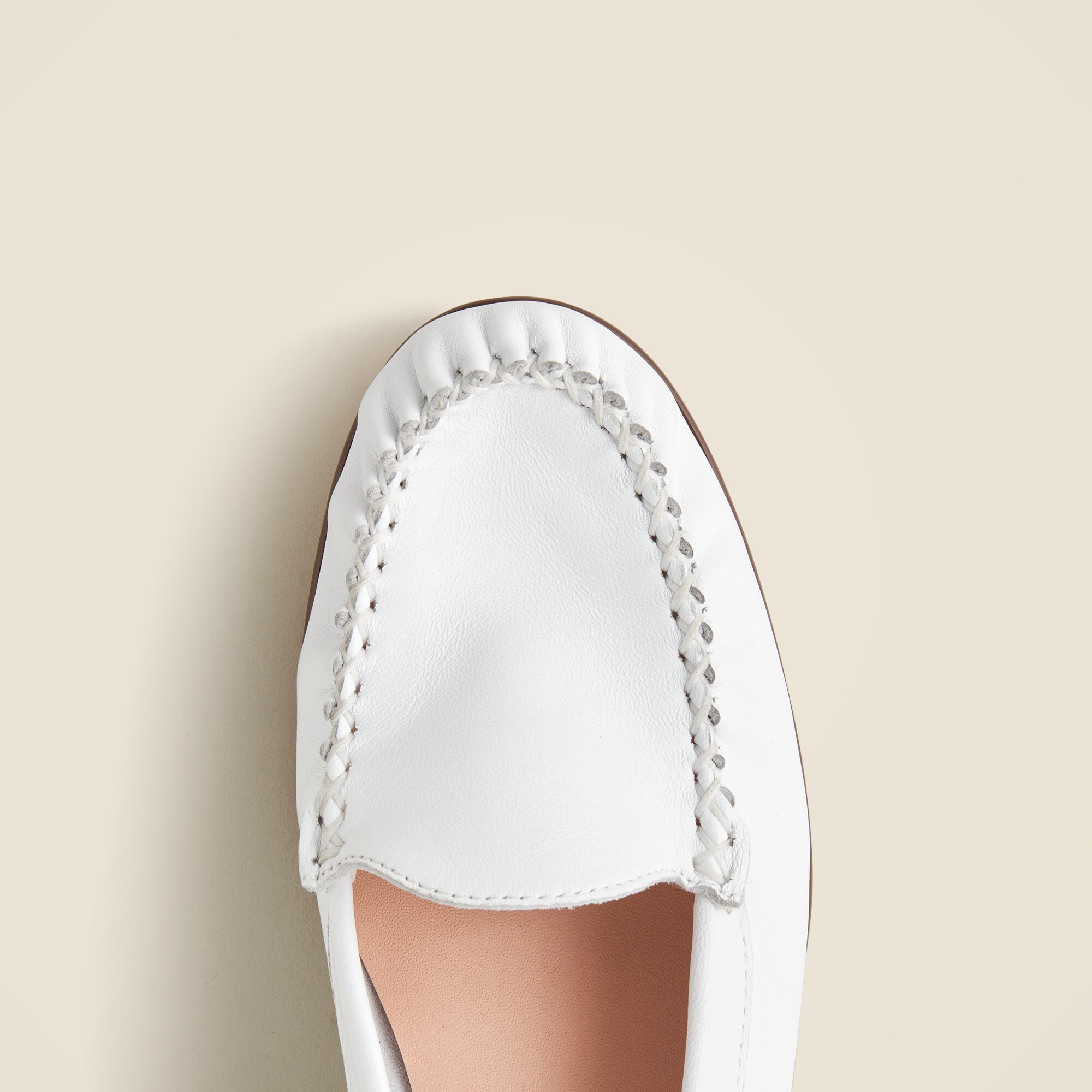Maryam Nassir Zadeh X J.Crew loafer heels in leather