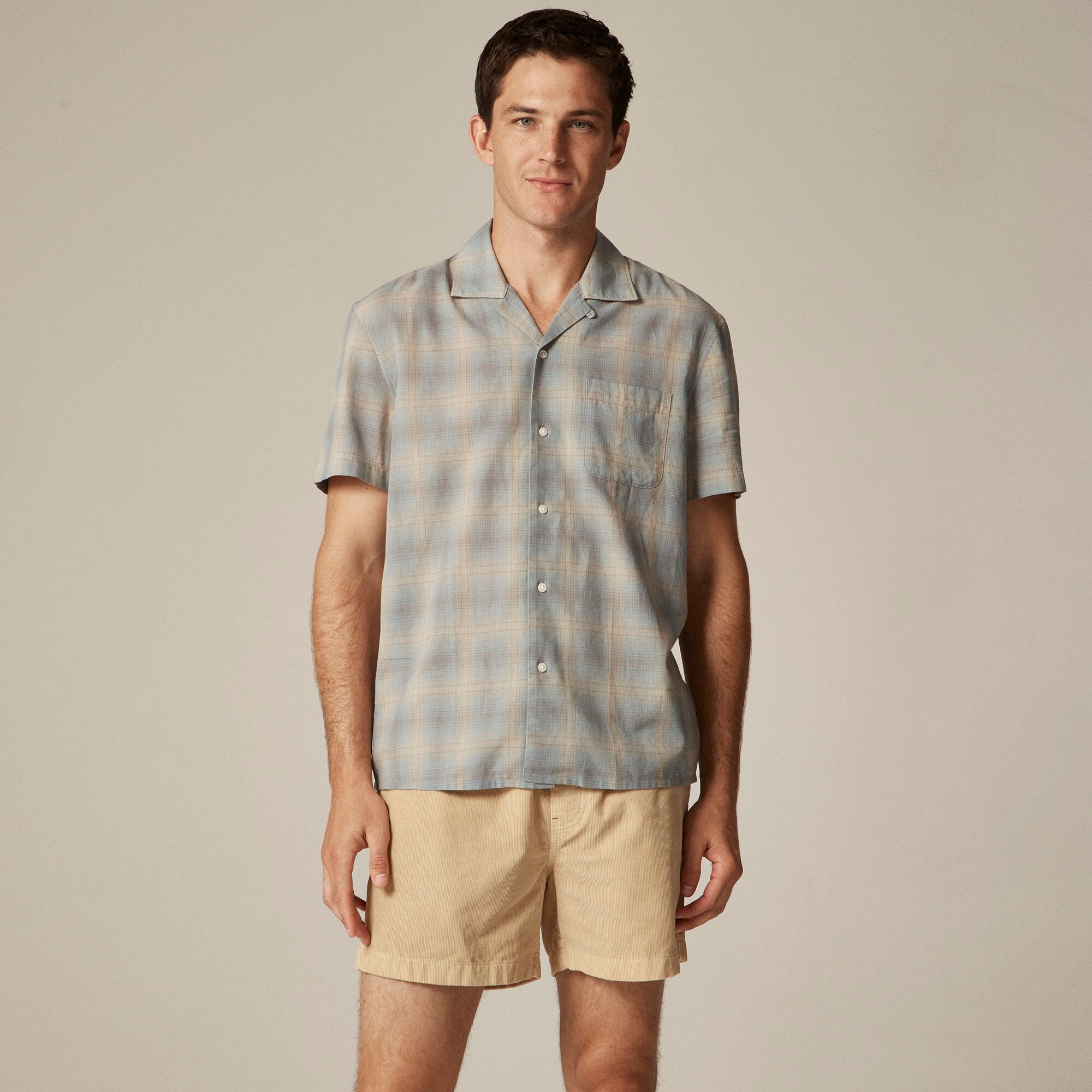 Amazon.com: ZMIN Cotton Linen Casual Shirts Men Casual Short