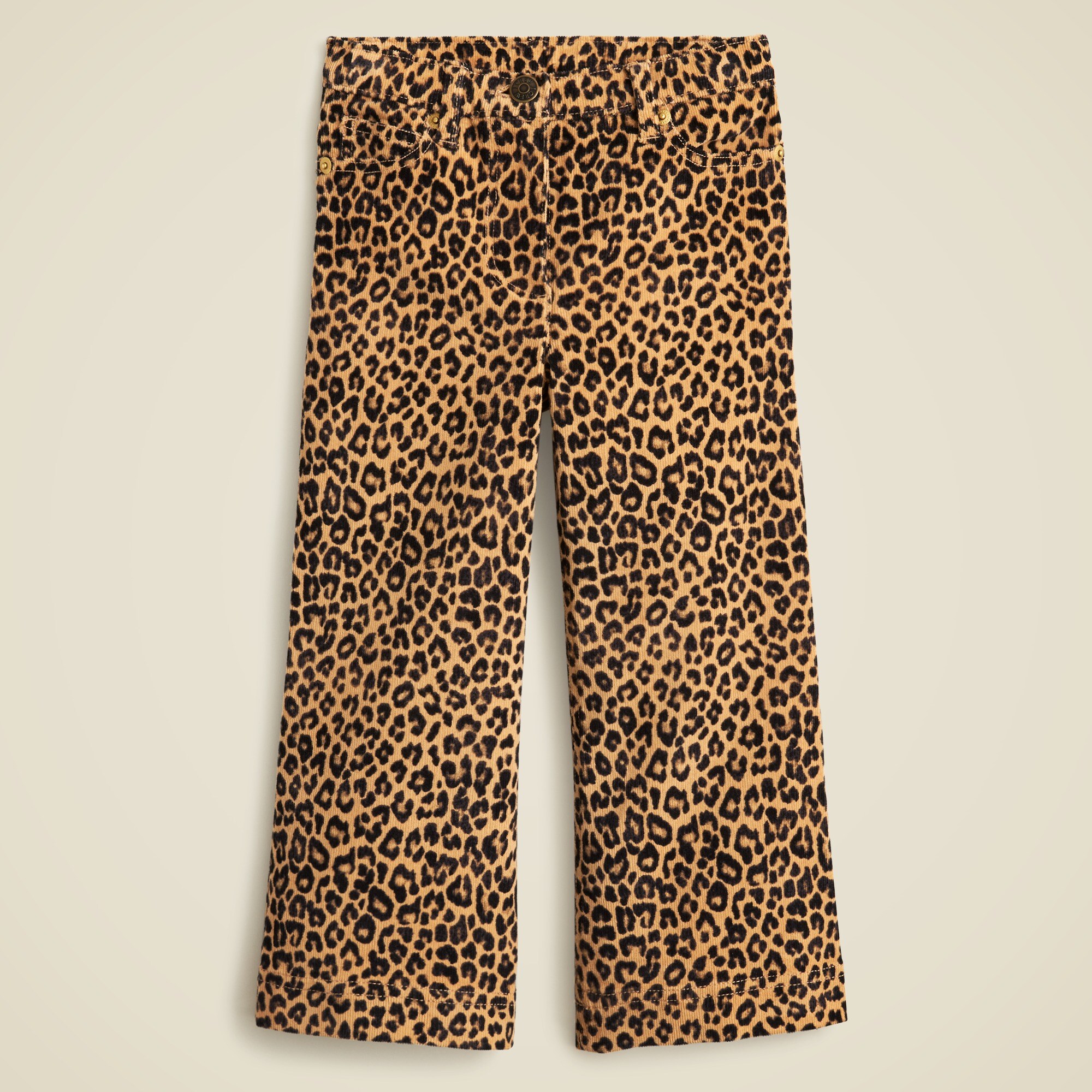 Straight-leg Chino Pant In Leopard Print For Women | J.Crew